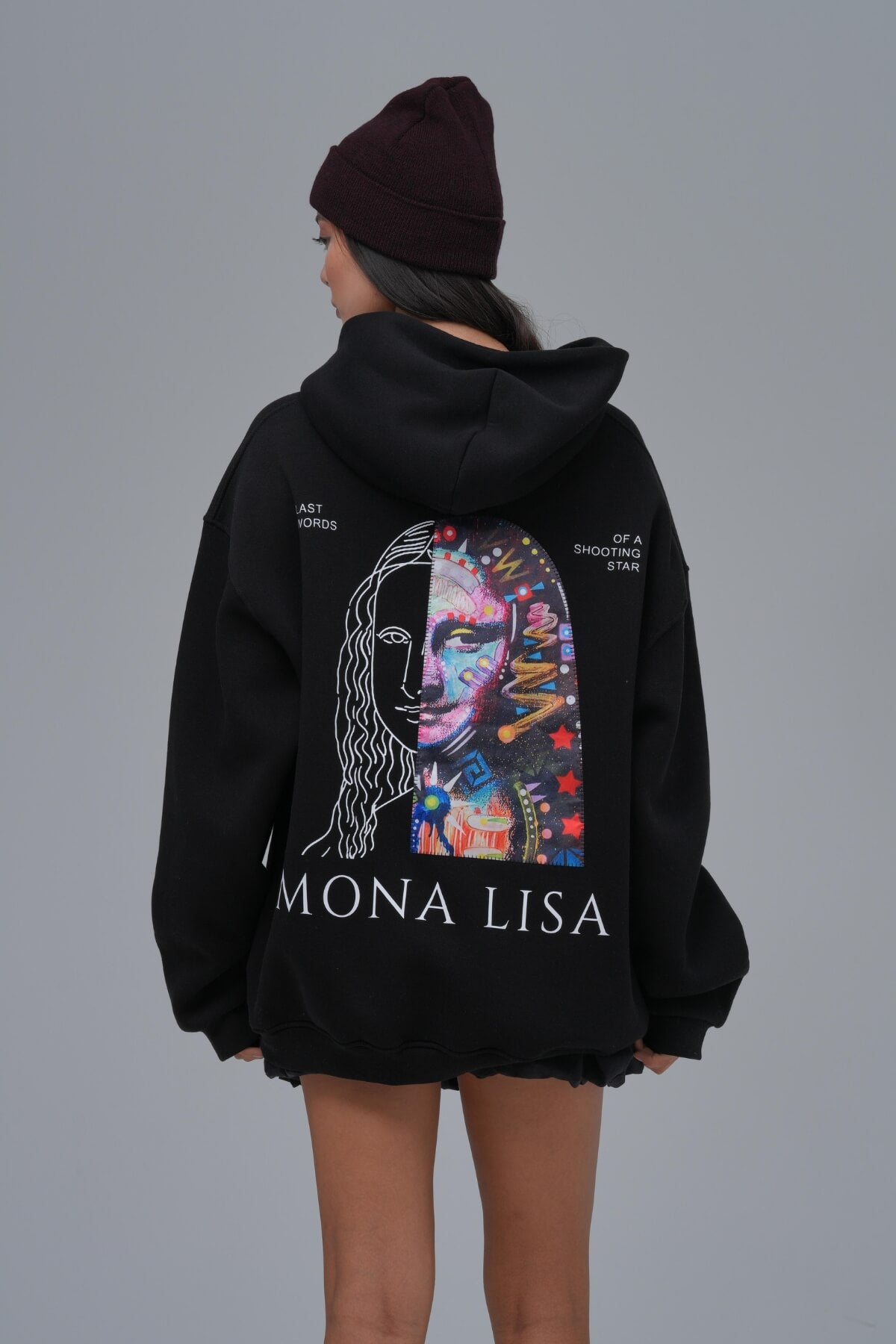 THE MONA HOODIE - BLACK