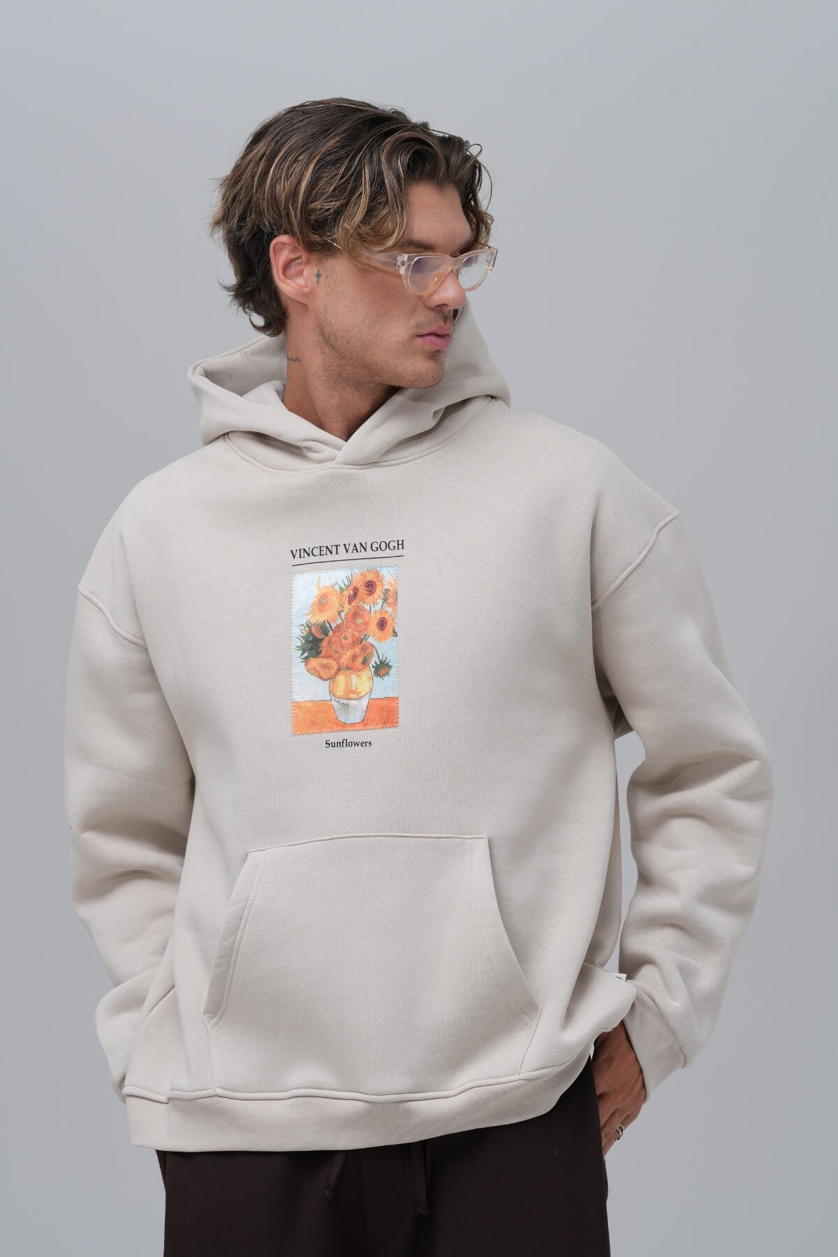 THE SUNFLOWERS HOODIE - OFF-WHITE