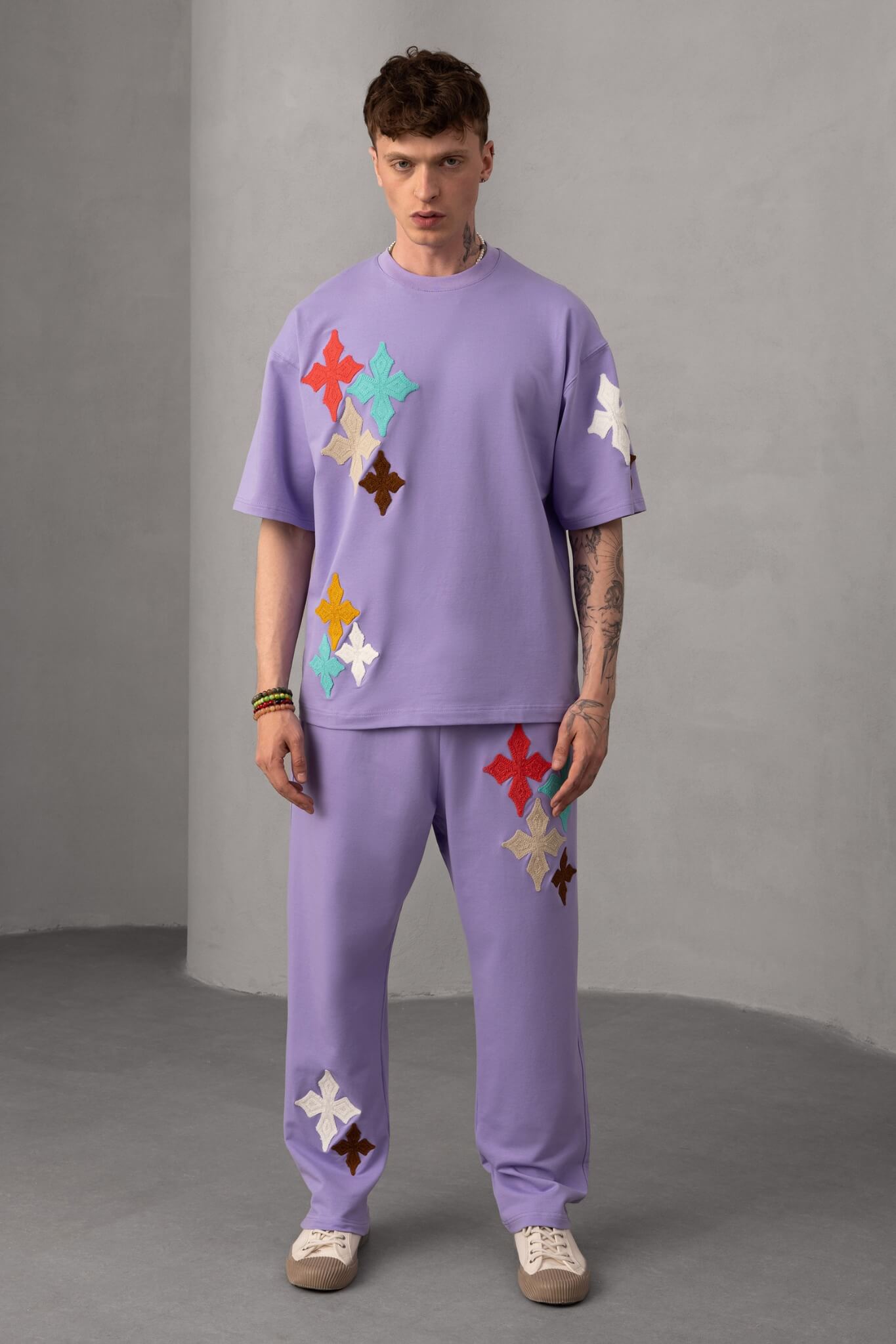 DYS HEARTS SUIT - PURPLE