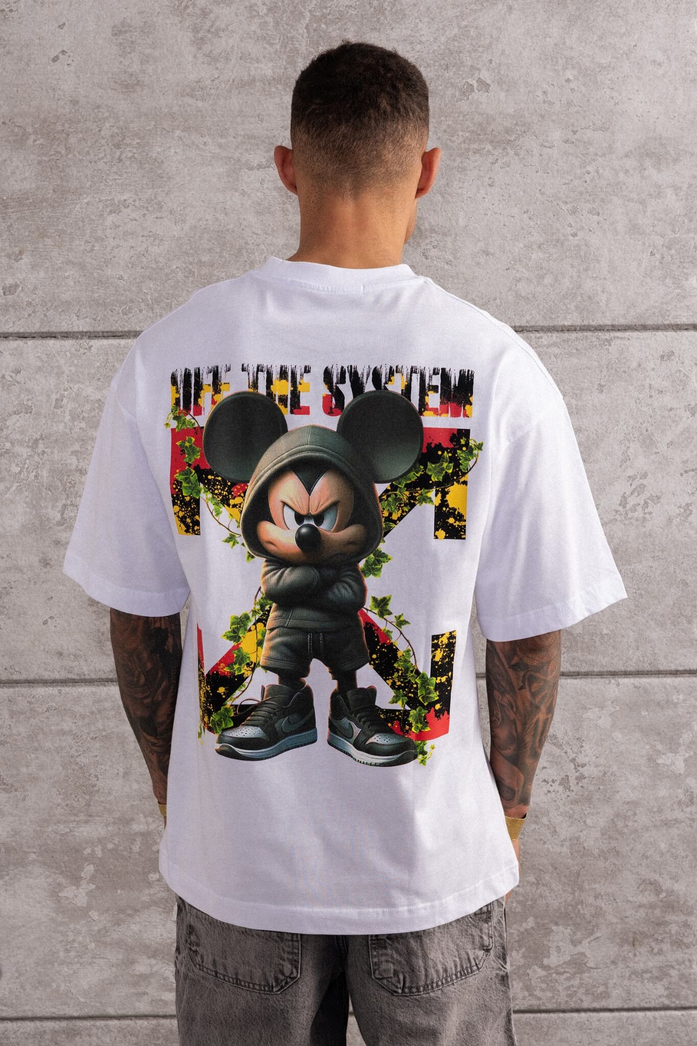 GANGSTER MICKEY - WHITE
