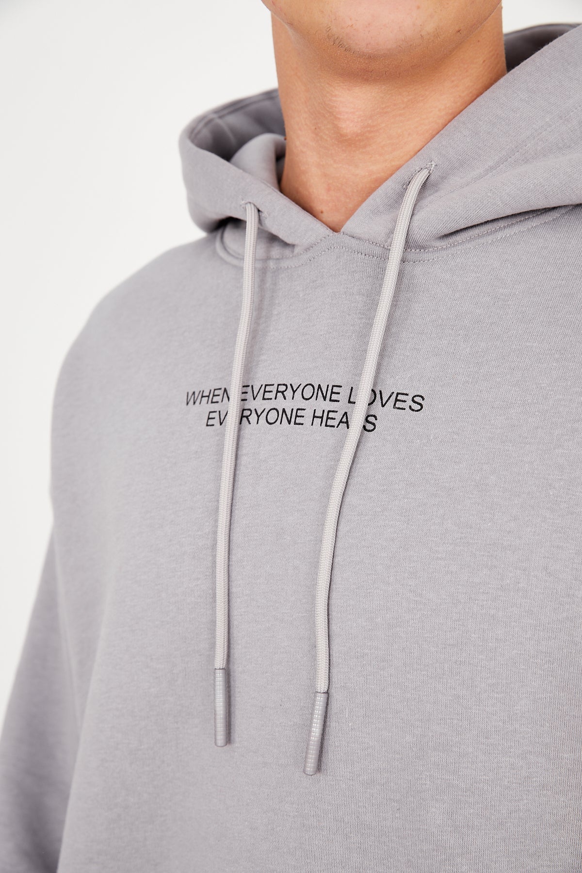 HOODIE - LOVE HEALS - GREY