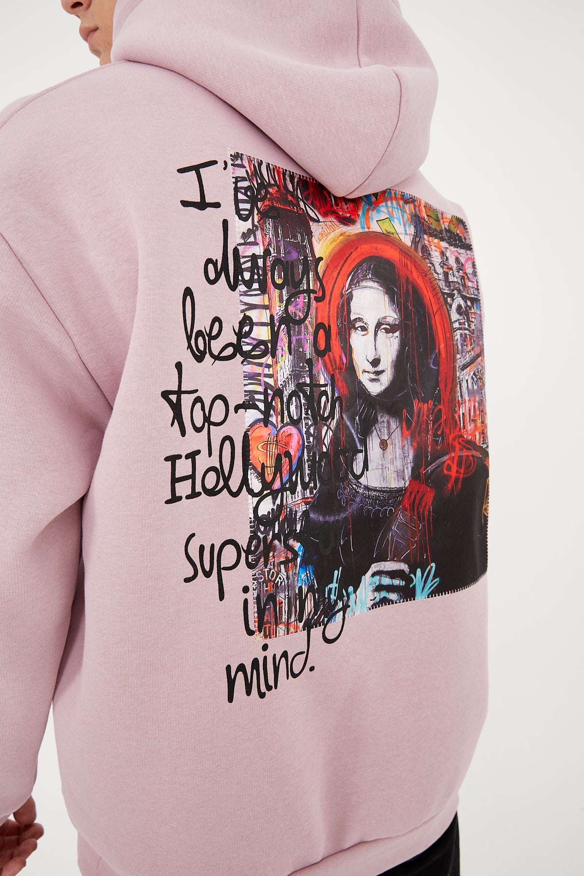 HOODIE - TOP NOTCH MONA - PINK