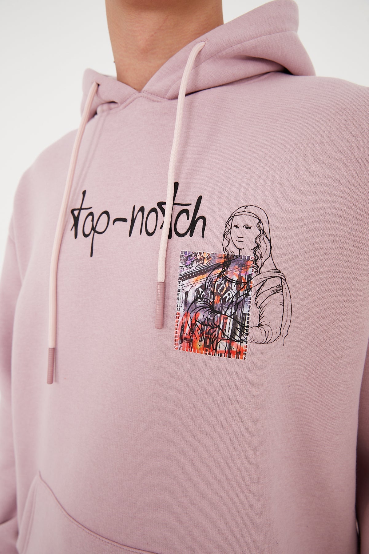 HOODIE - TOP NOTCH MONA - PINK
