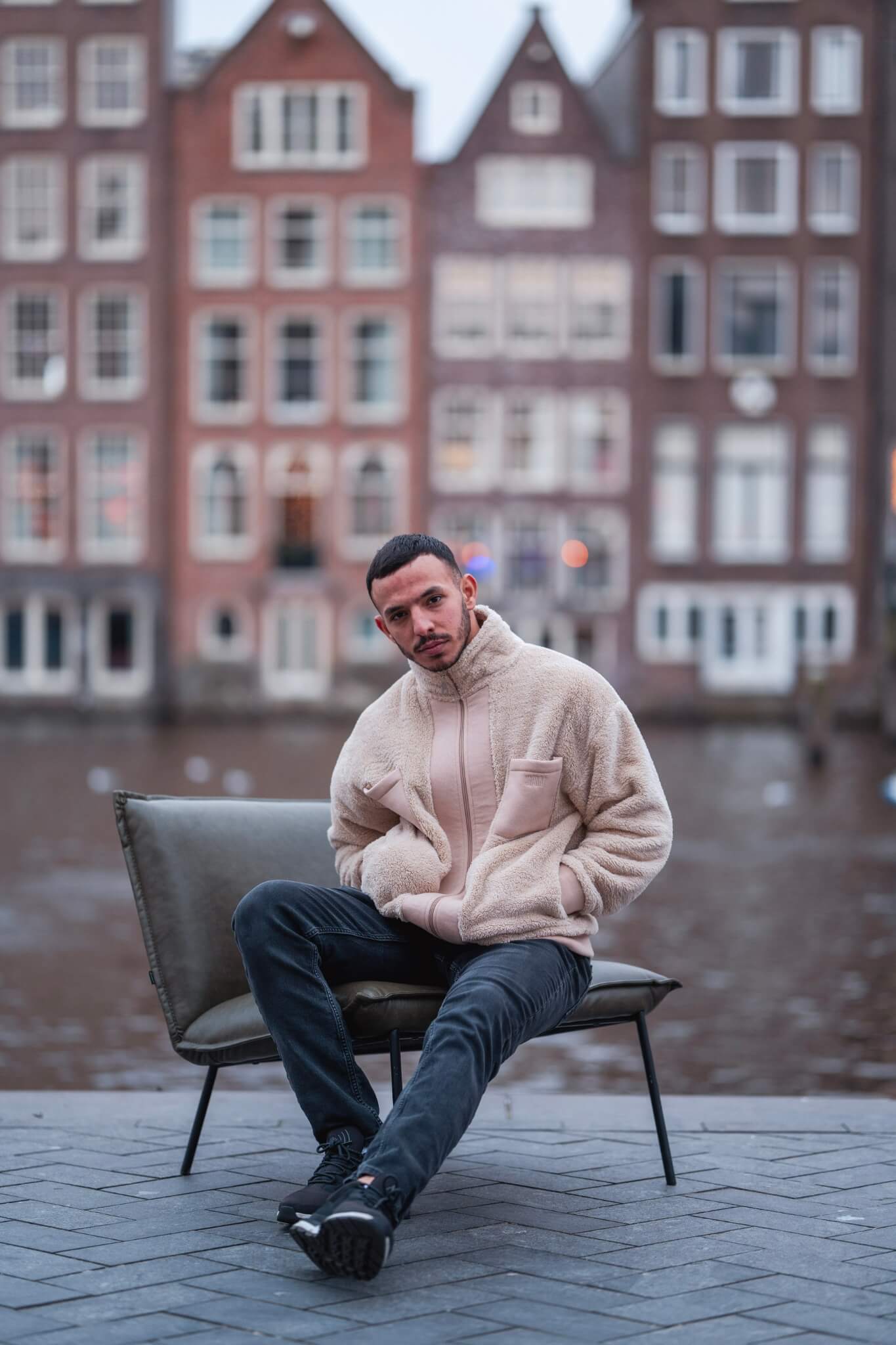 JACKET - THE MOON - BEIGE