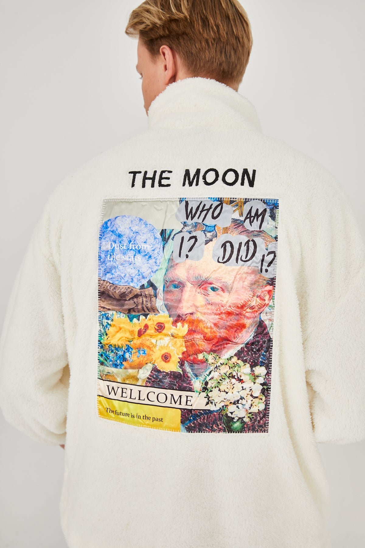 JACKET - THE MOON - WHITE
