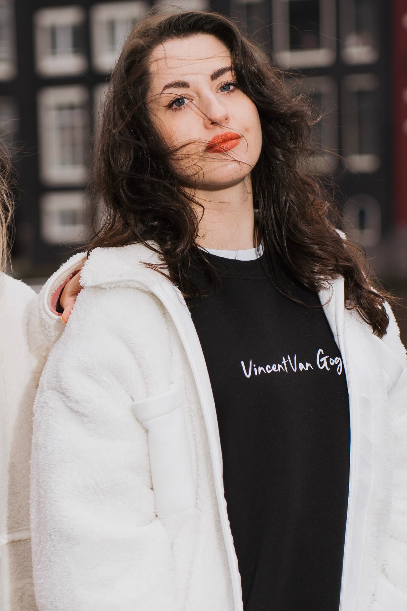 JACKET - THE MOON - WHITE