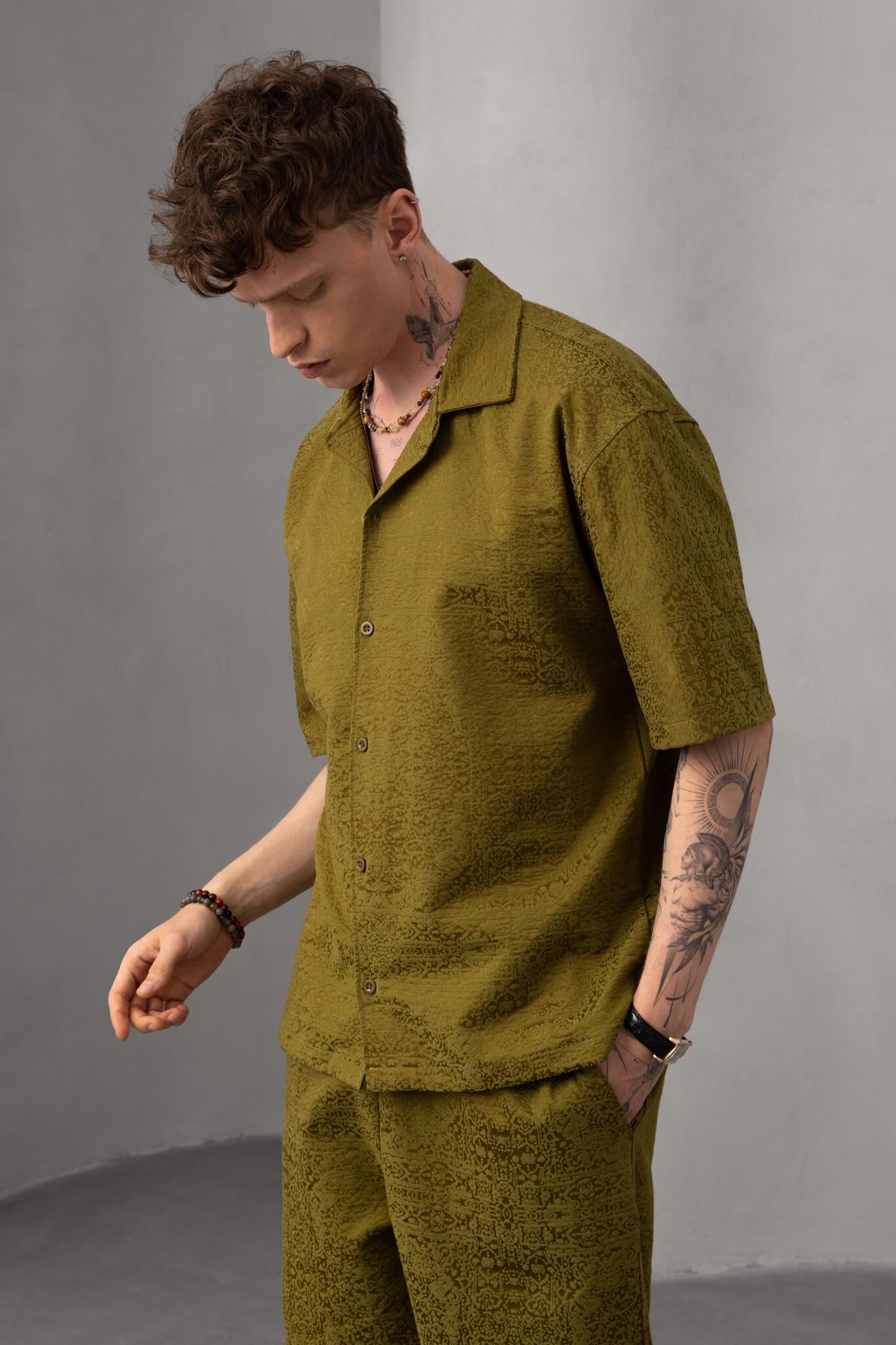 SCARFADE SUIT - GREEN