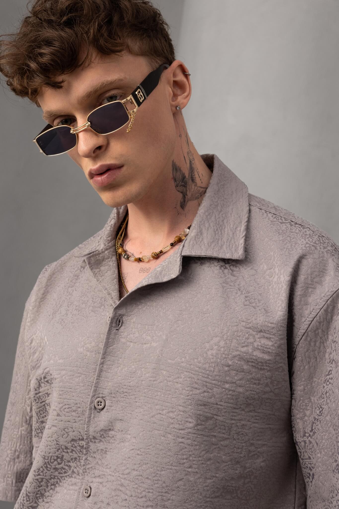 SCARFADE SUIT - GREY