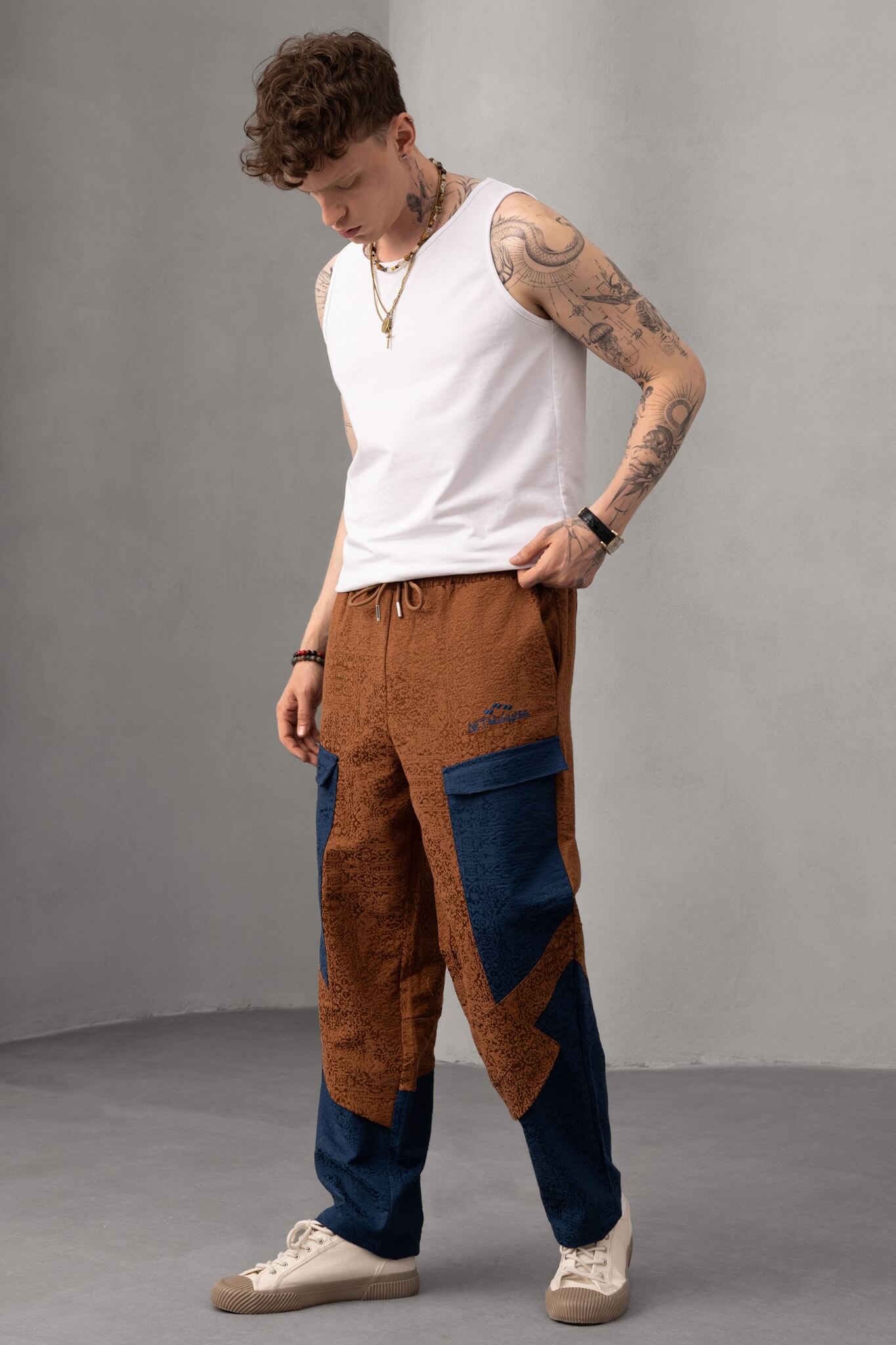 SCARFADE TRACK - BROWN