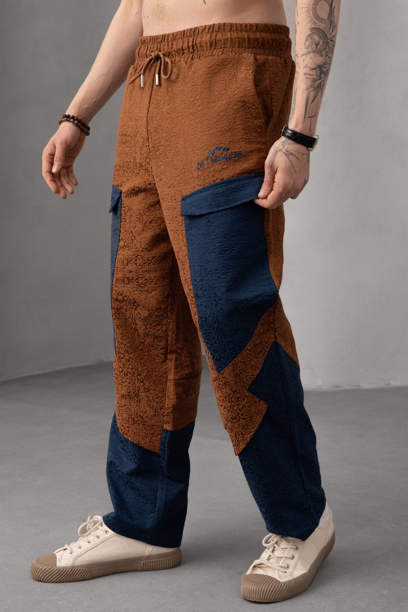 SCARFADE TRACK - BROWN