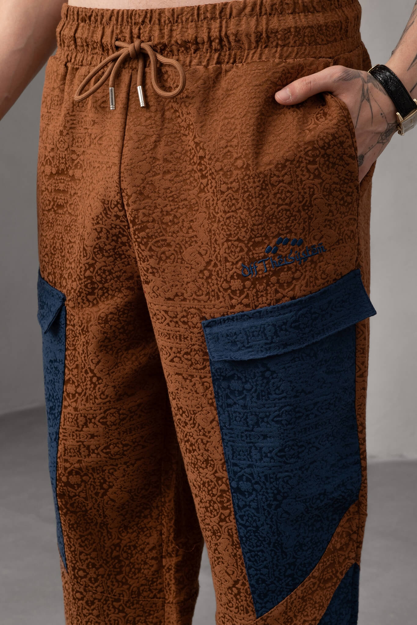 SCARFADE TRACK - BROWN