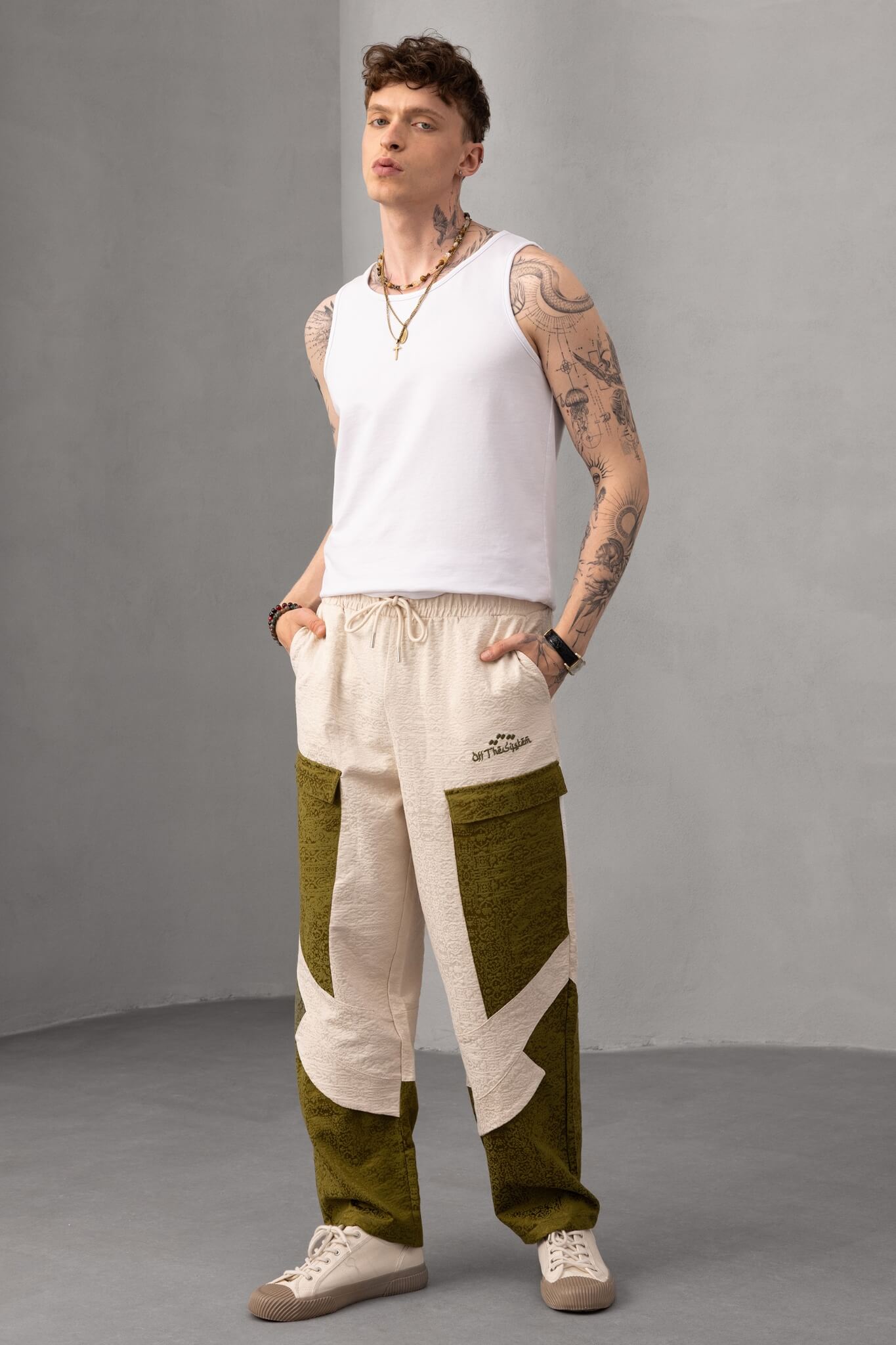 SCARFADE TRACK - OFF WHITE