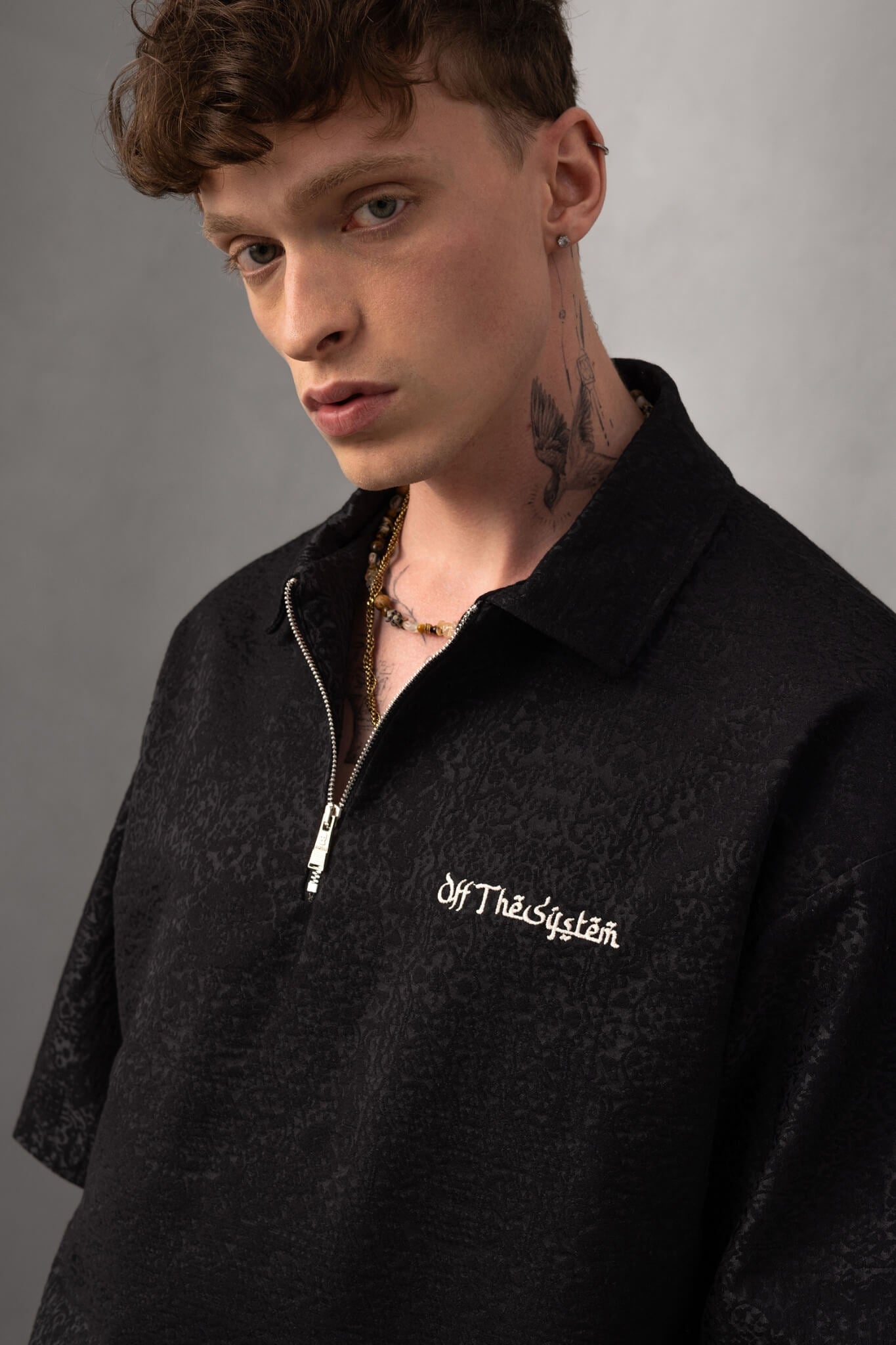 SCARFADE ZIP - BLACK