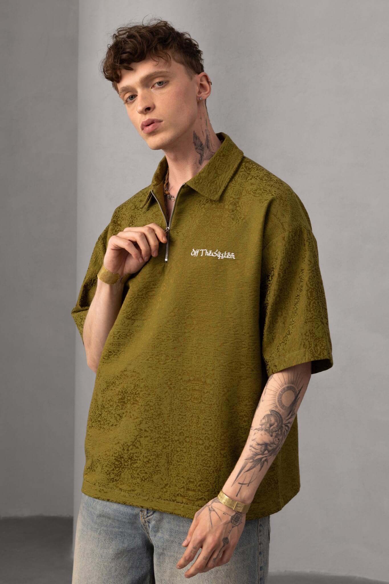 SCARFADE ZIP - GREEN