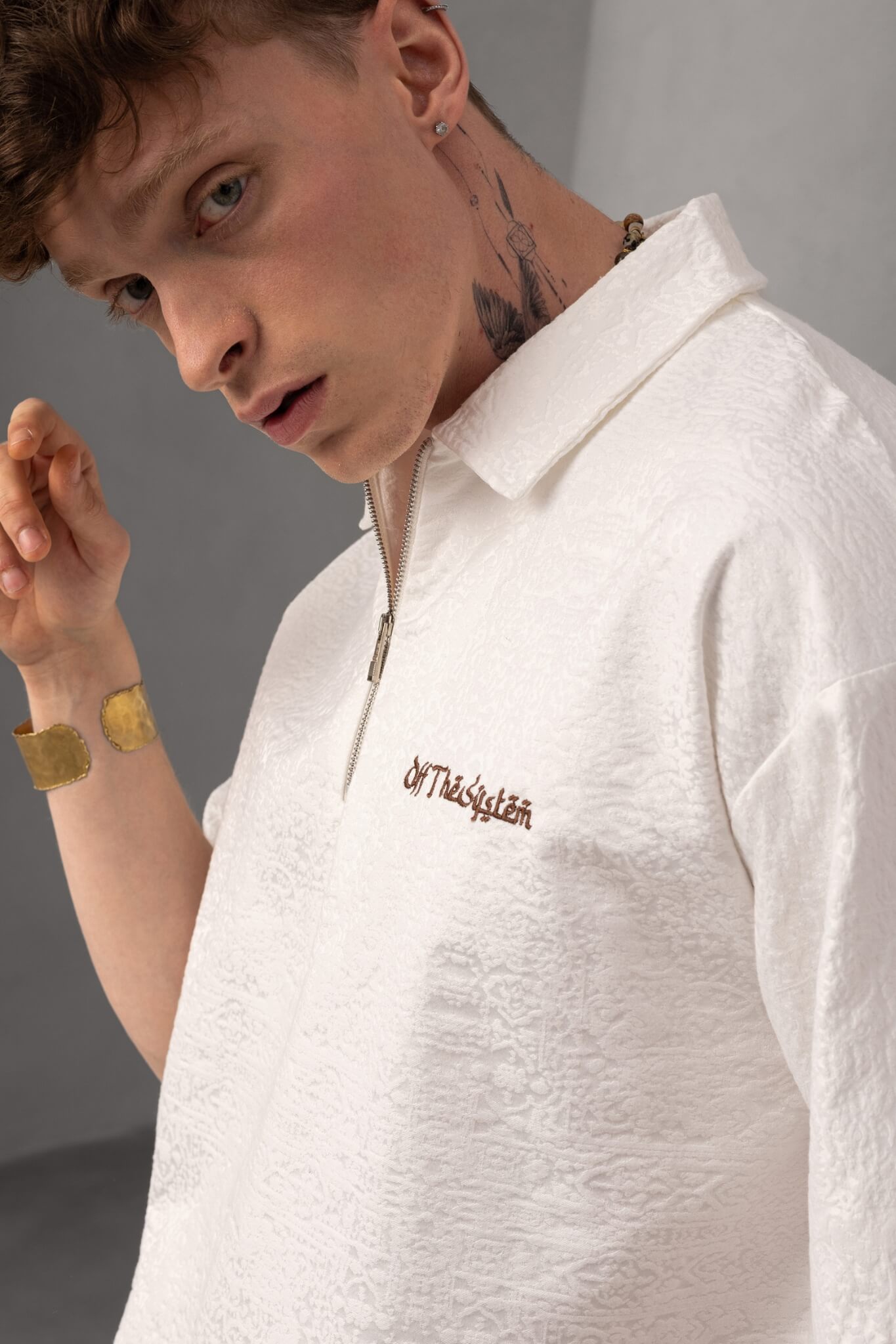 SCARFADE ZIP - WHITE