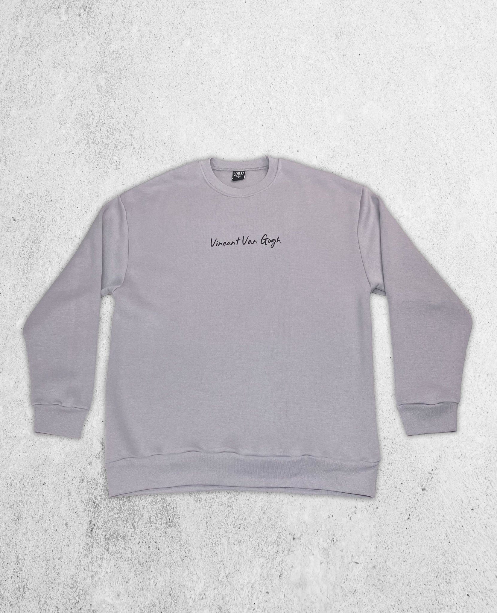 SWEATER - PIECES OF VANGOGH - GREY