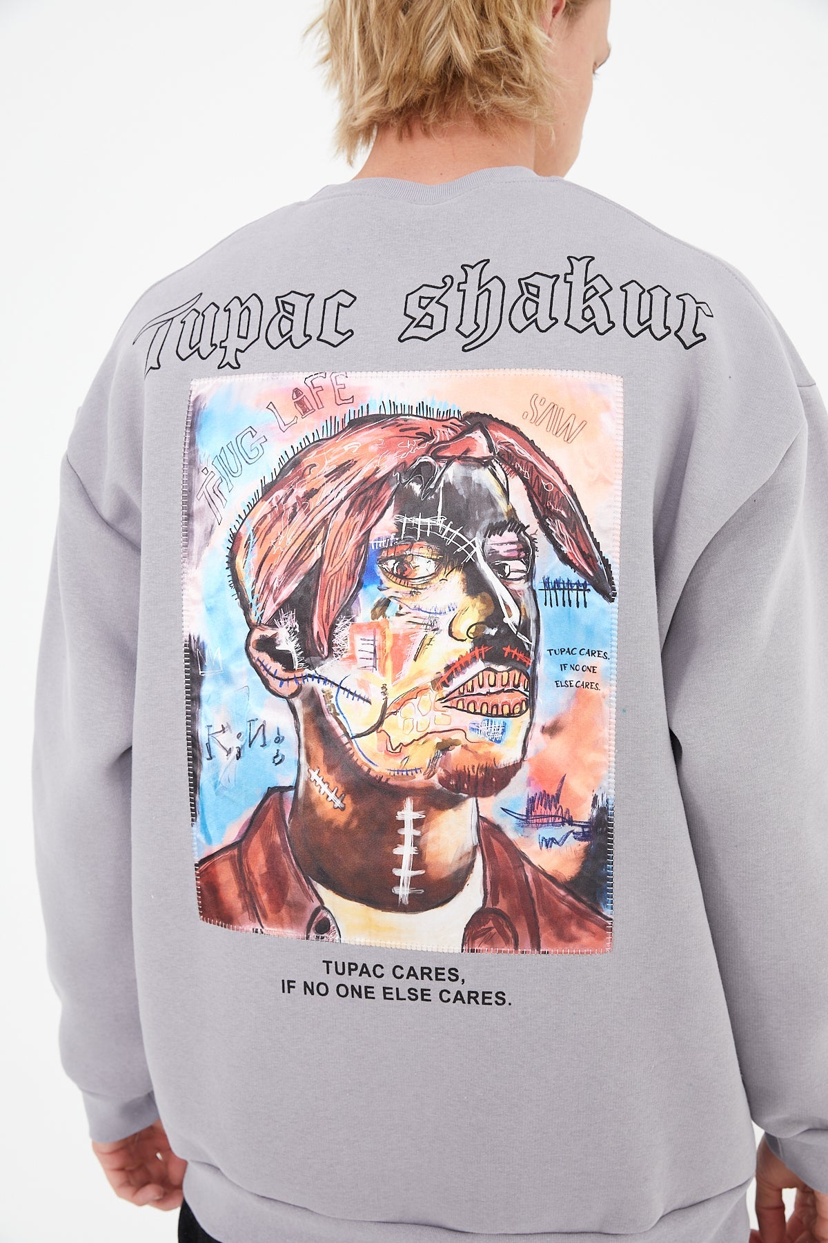 SWEATER - TUPAC - GREY