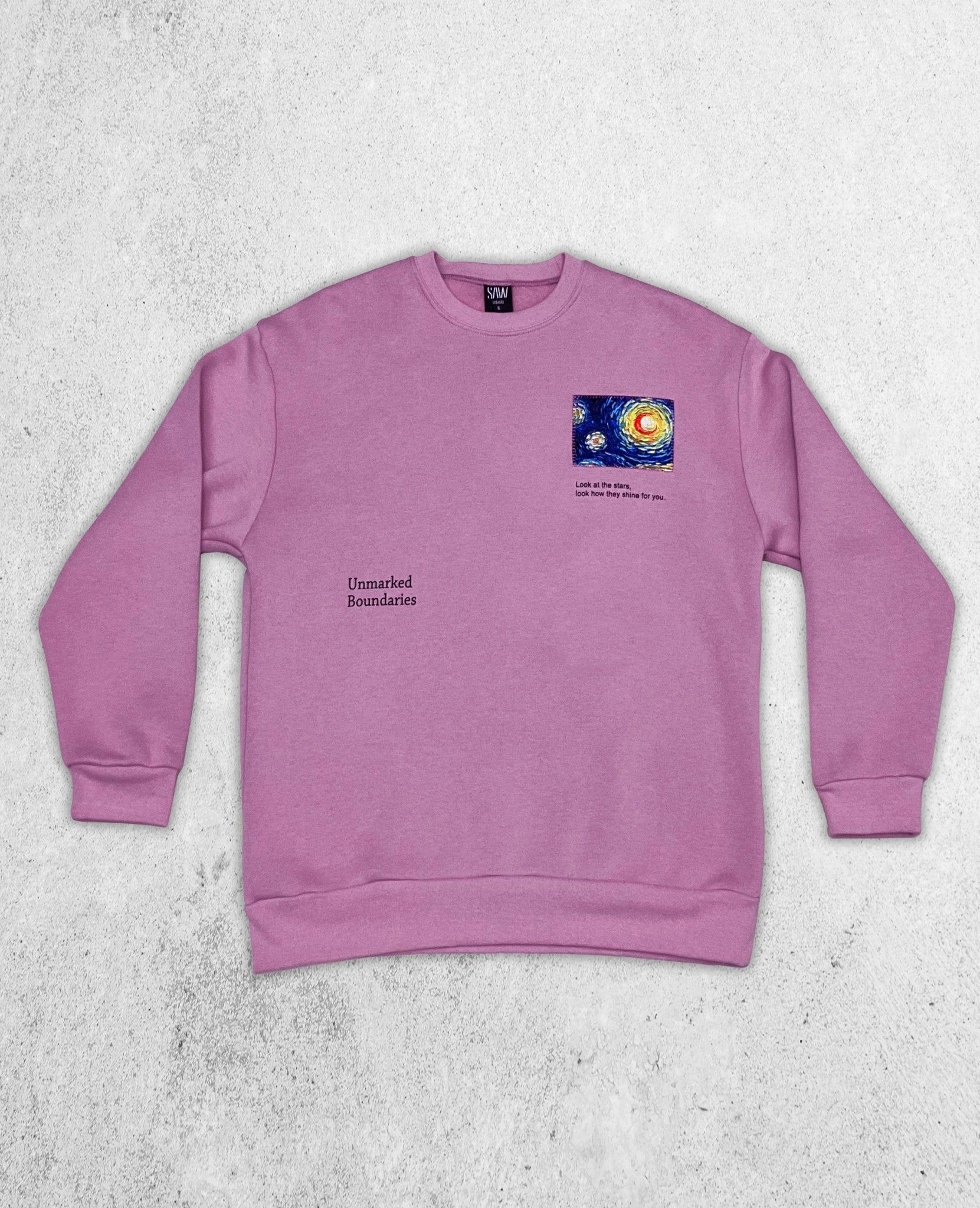 SWEATER - UNMARKED BOUNDERIES - PINK