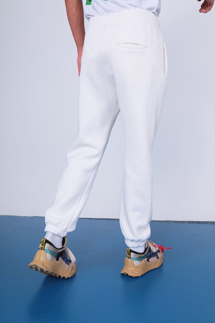 SWEATPANTS - BASIC - WHITE