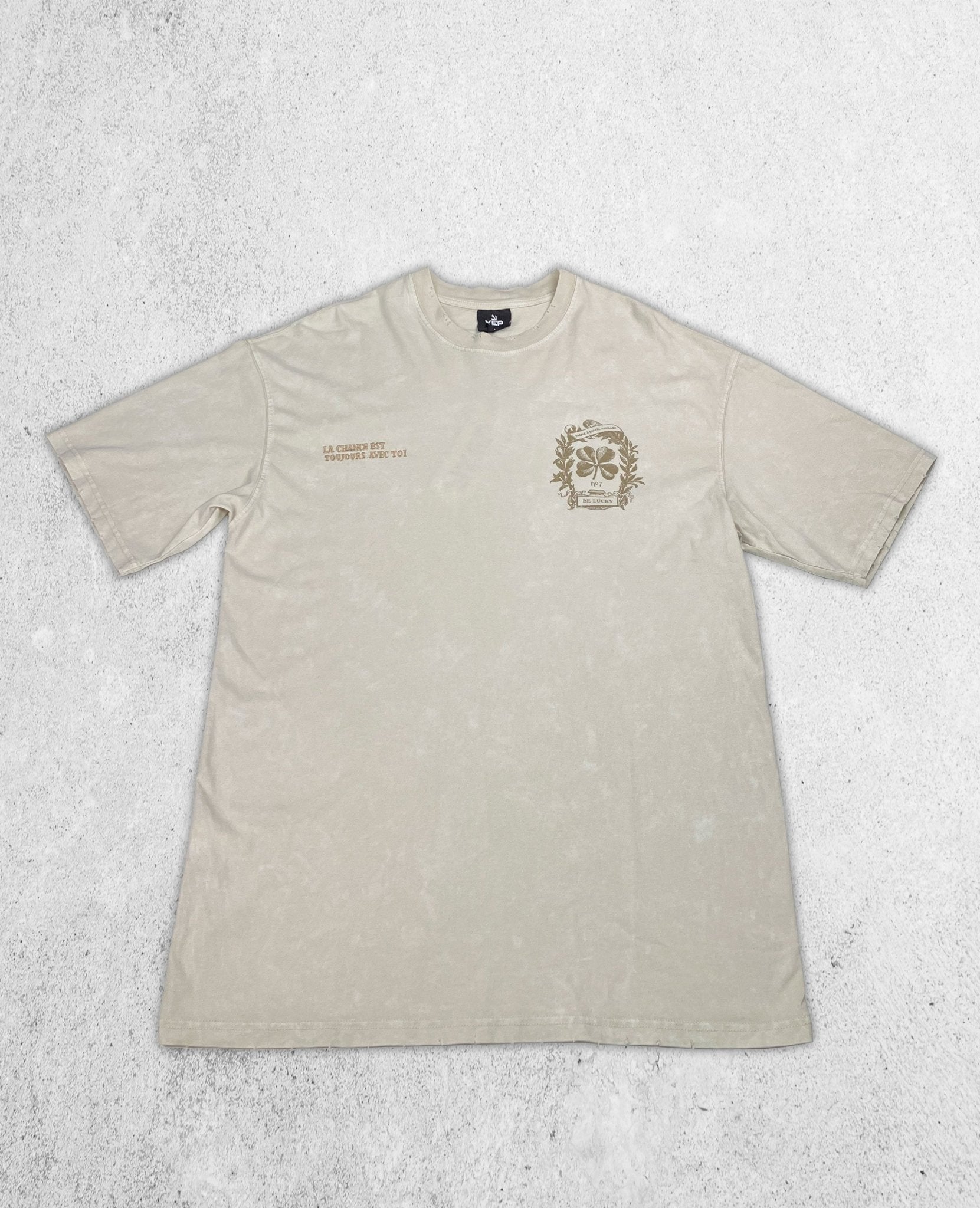 T - SHIRT - AVEC TOI - BEIGE