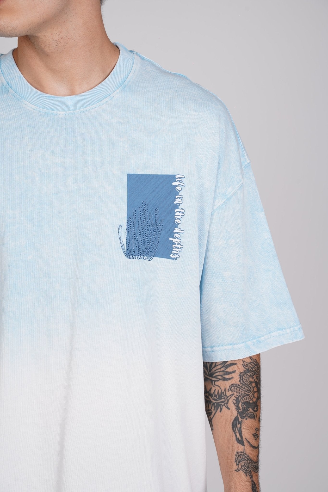 T - SHIRT - DEPTHS - BLUE