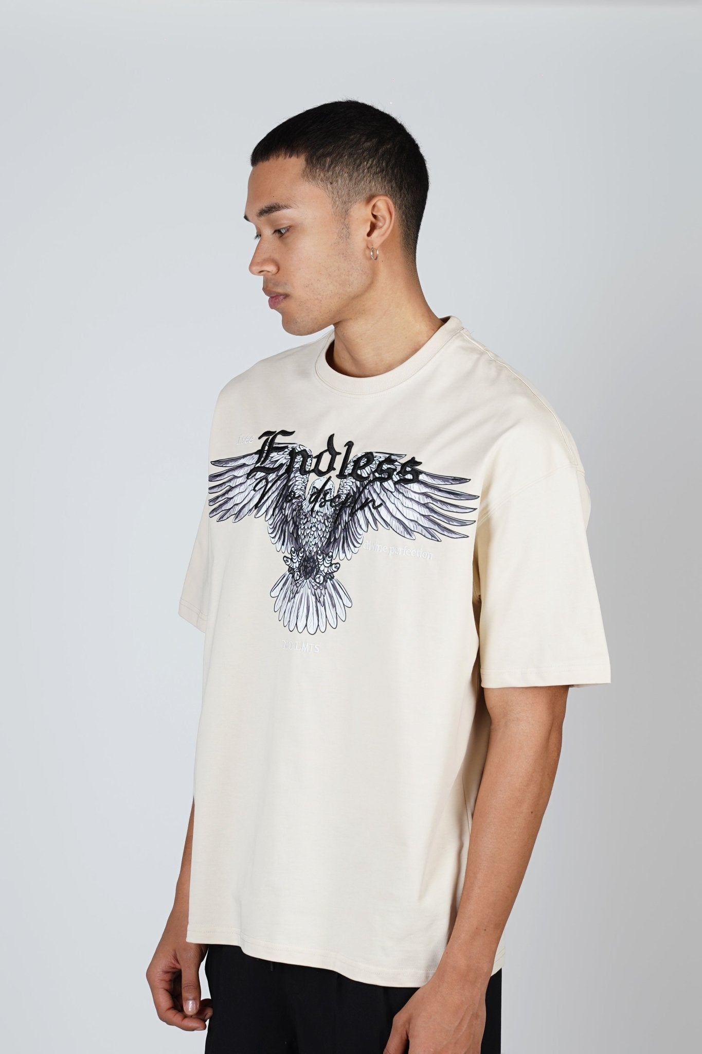 T - SHIRT - ENDLESS - BEIGE