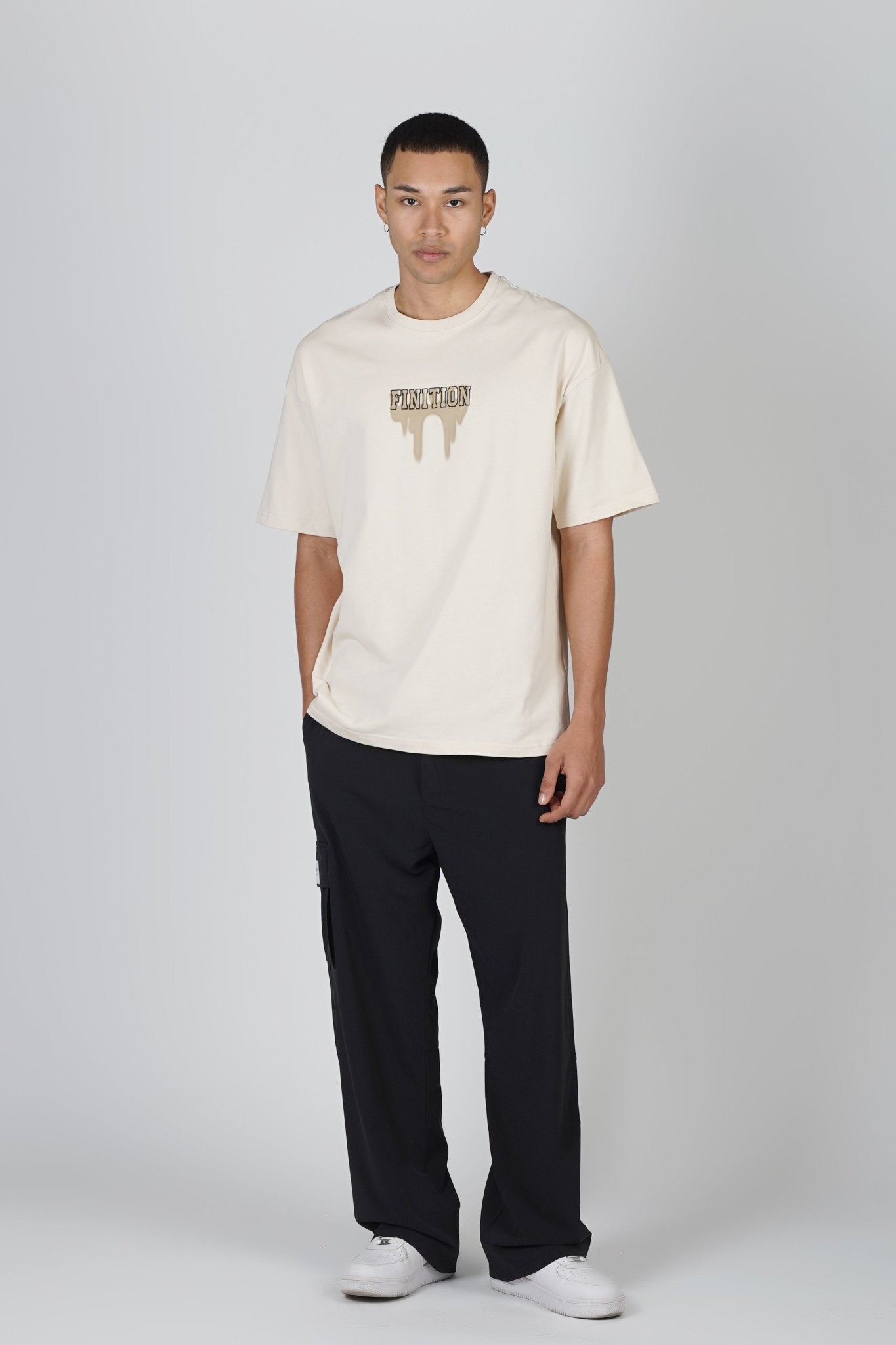 T - SHIRT - FINITON - BEIGE