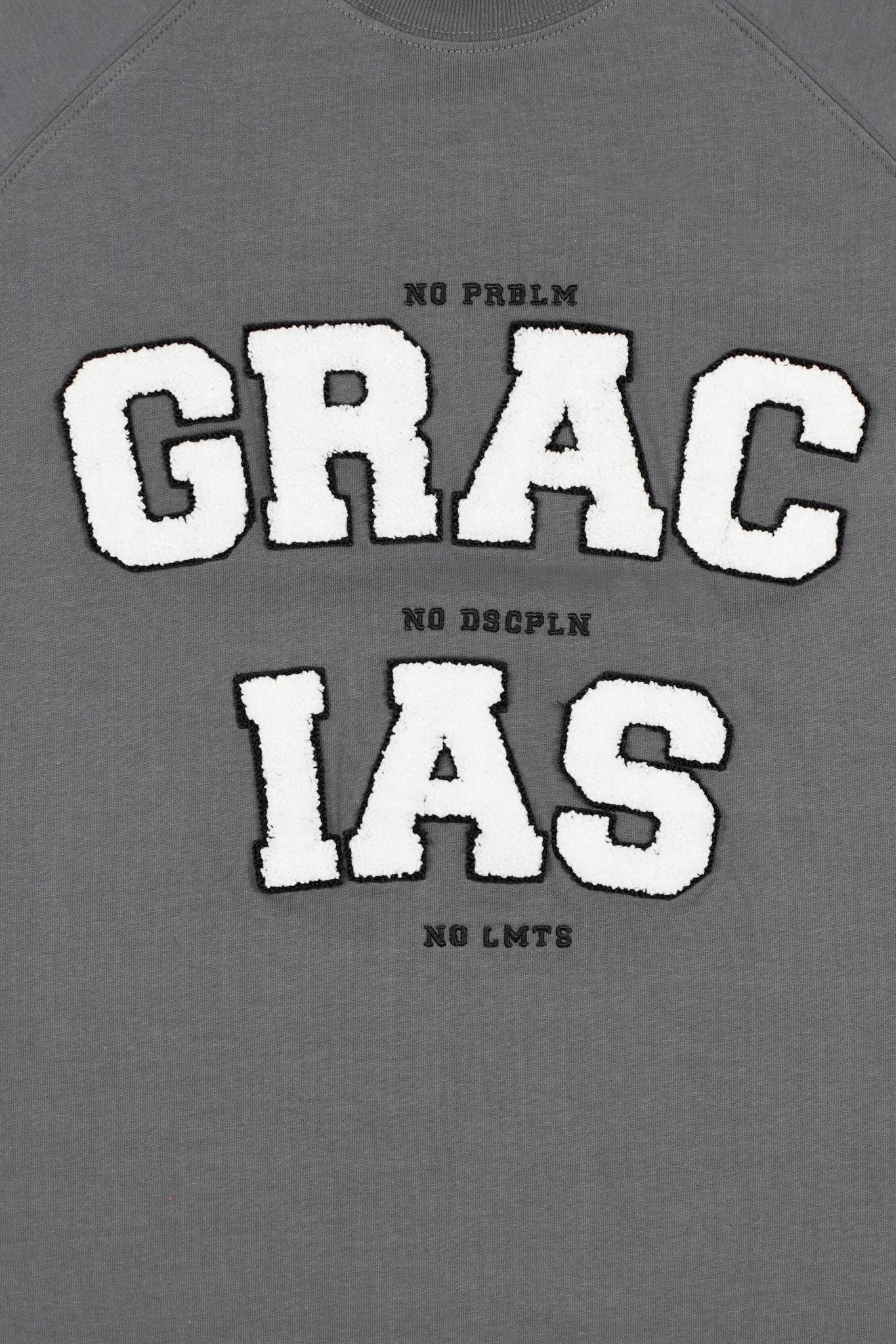 T - SHIRT - GRACIAS - GREY