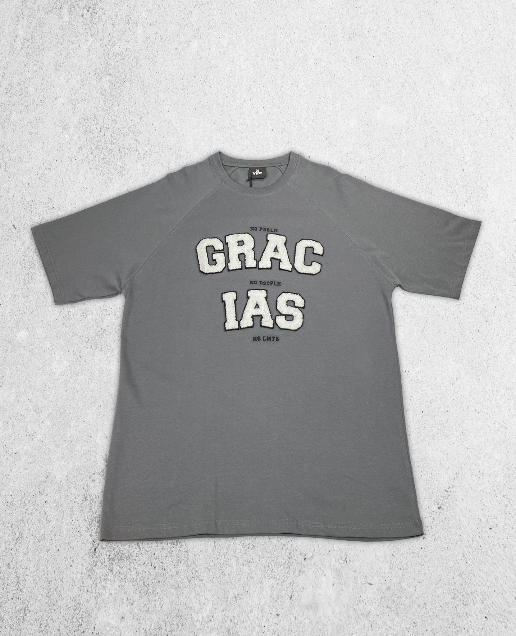 T - SHIRT - GRACIAS - GREY