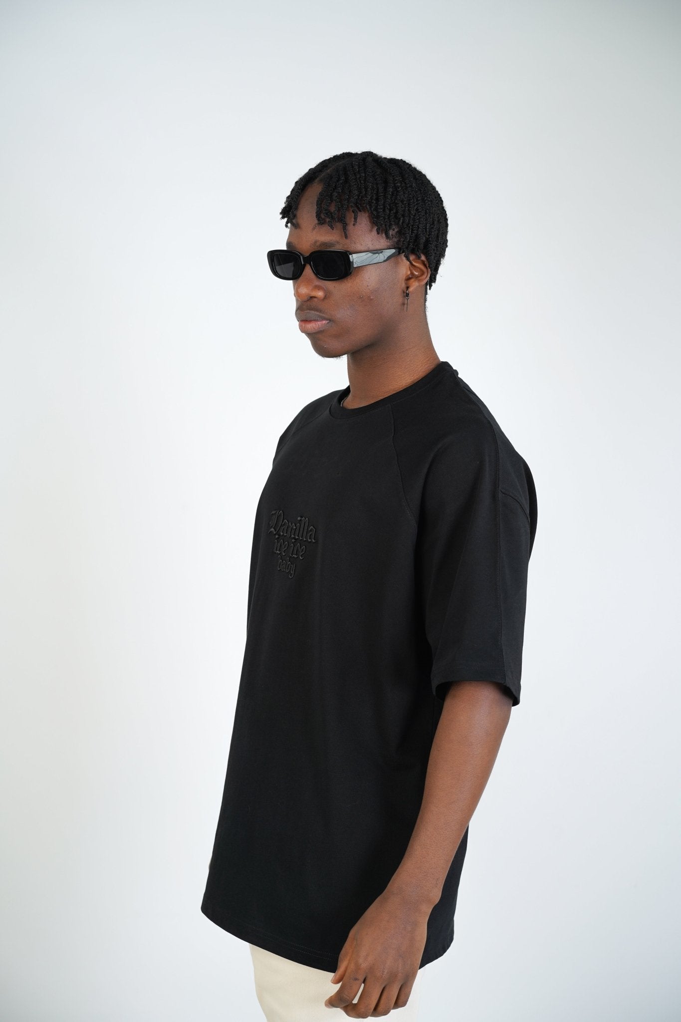 T - SHIRT - ICE ICE BABY - BLACK