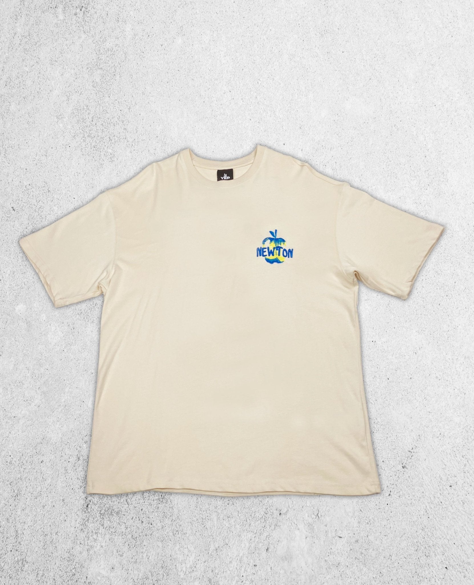 T - SHIRT - NEWTON APPLE - BEIGE