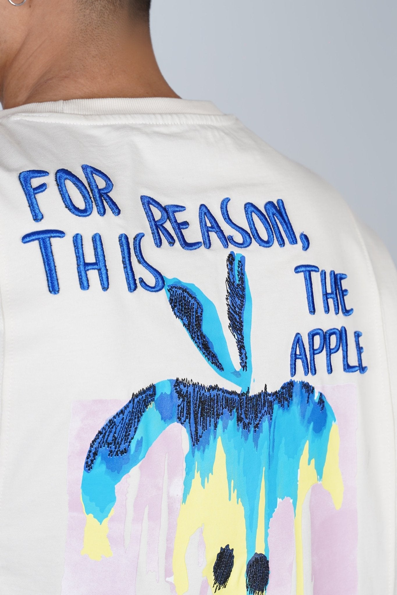 T - SHIRT - NEWTON APPLE - BEIGE