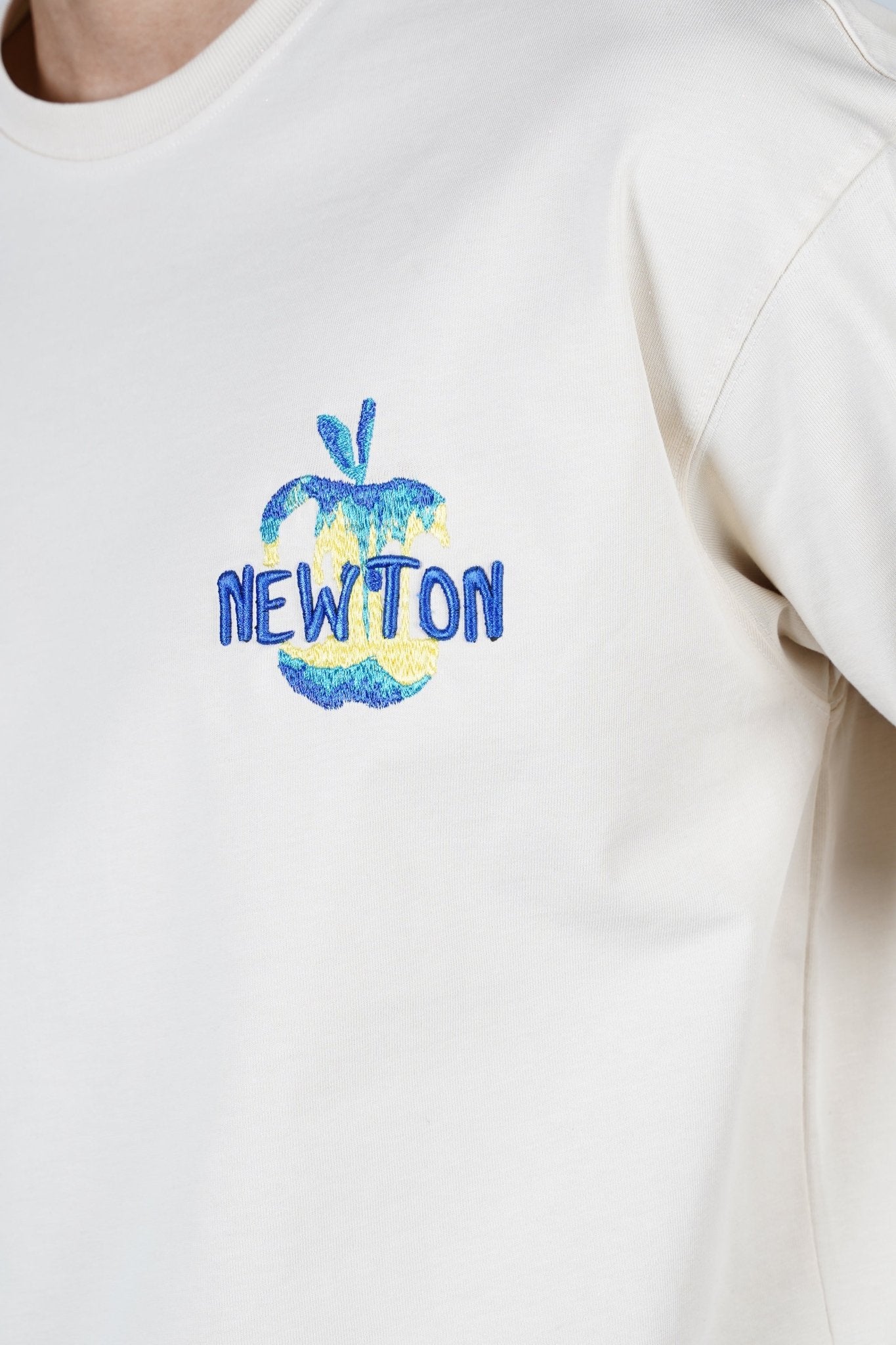 T - SHIRT - NEWTON APPLE - BEIGE