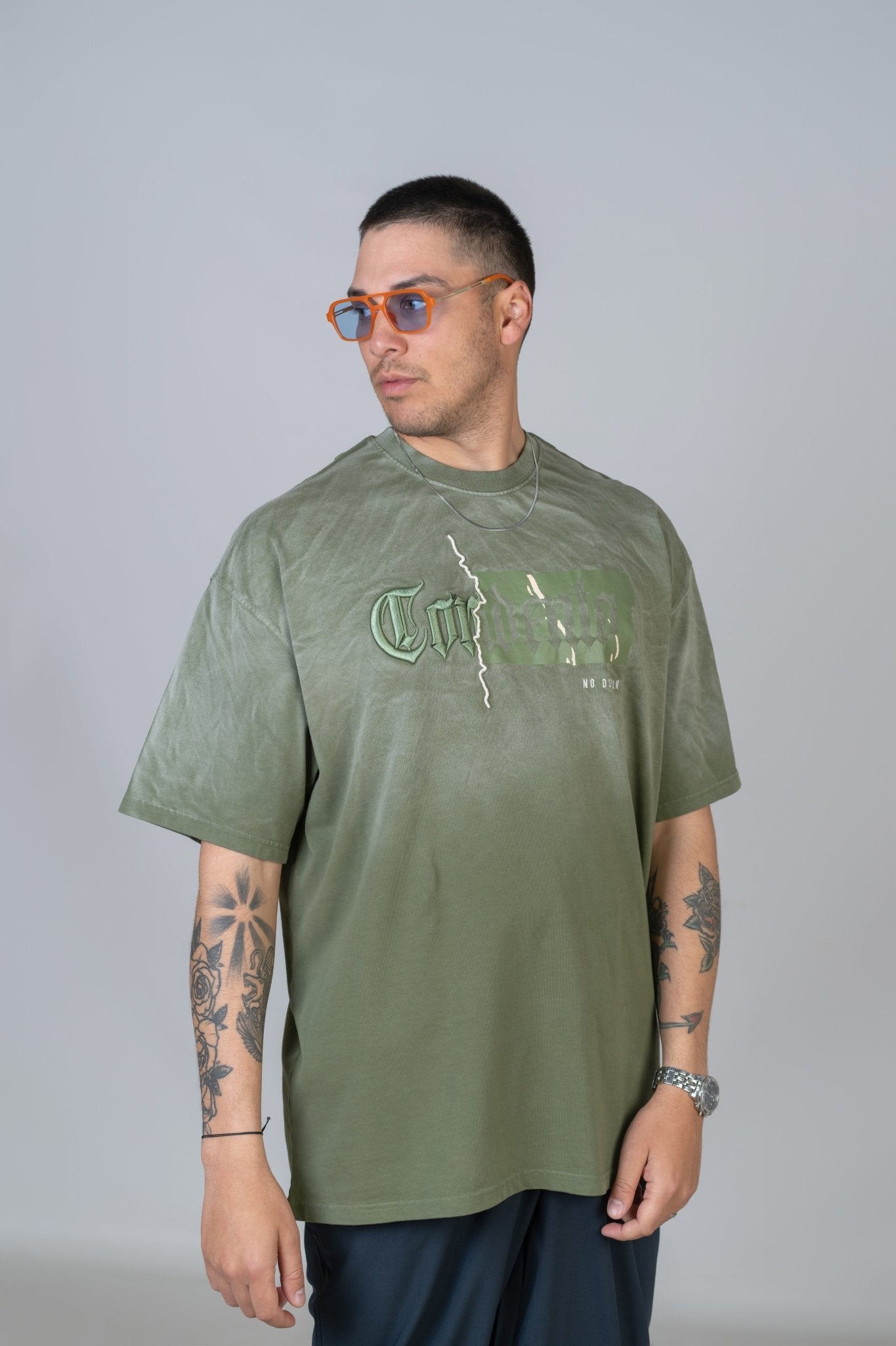 T - SHIRT - ON CONDENTO - KHAKI