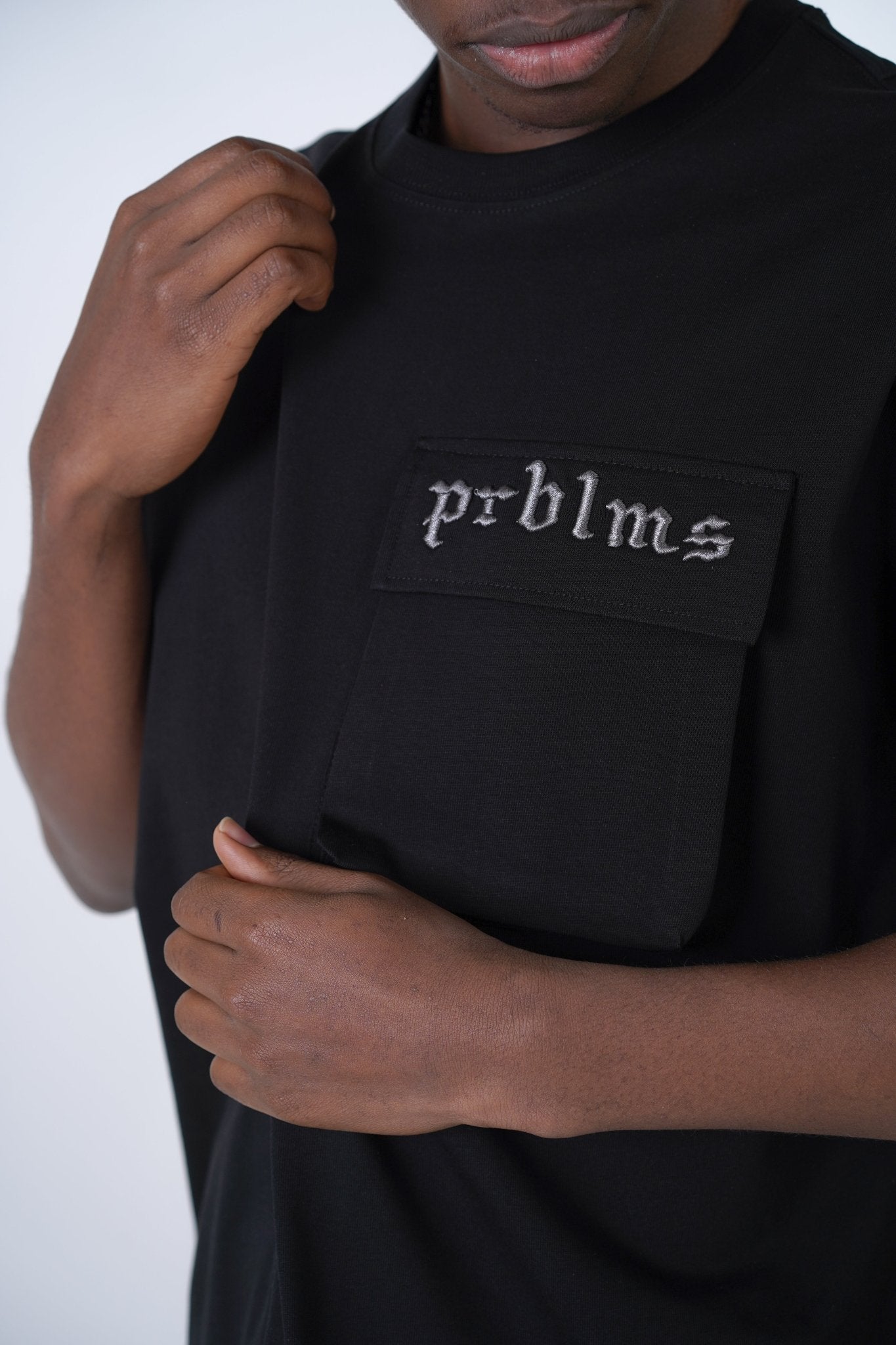 T - SHIRT - PRBLMS - BLACK