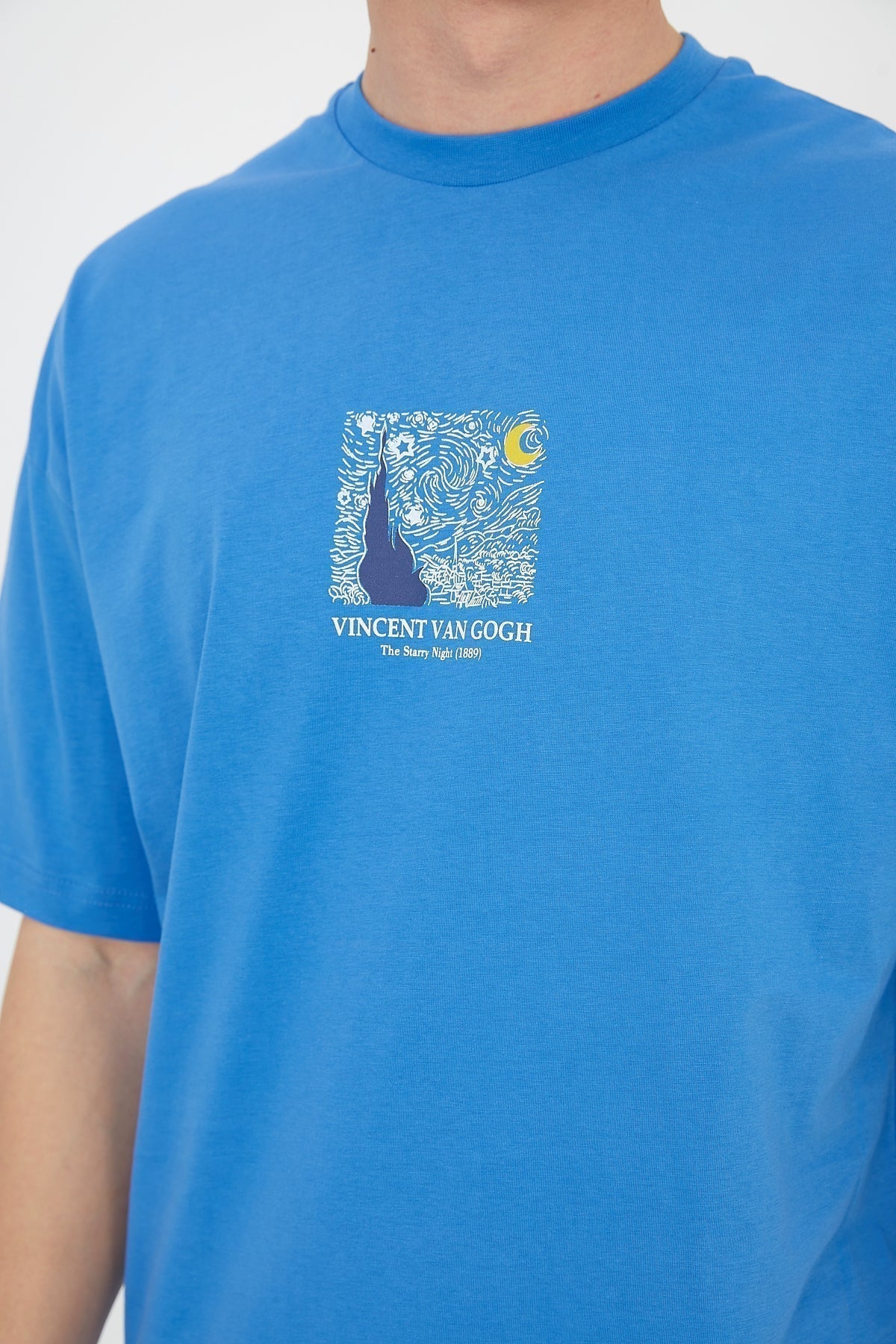 T - SHIRT - STARRY NIGHT - BLUE