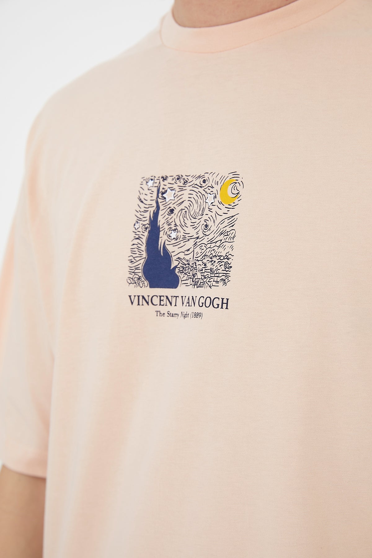 T - SHIRT - STARRY NIGHT - PINK