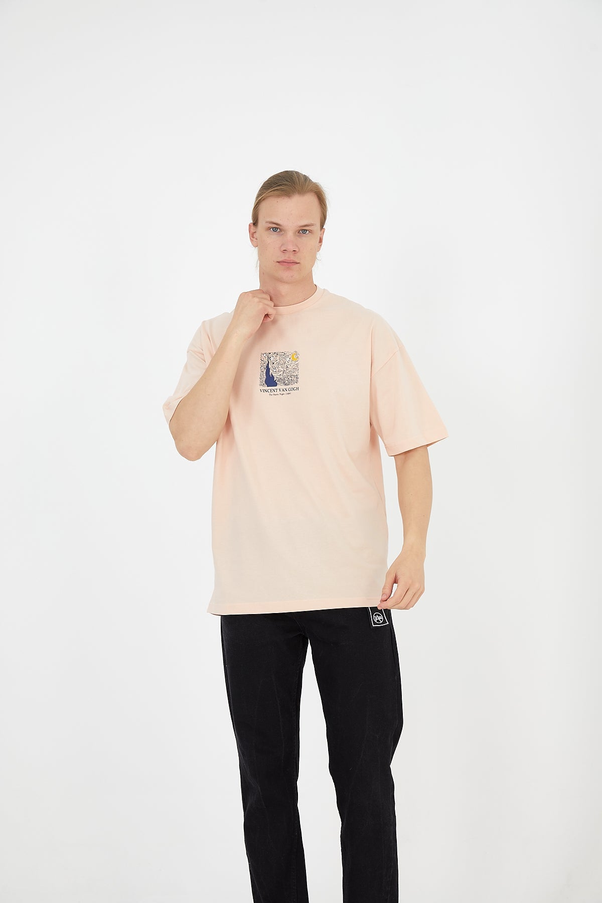 T - SHIRT - STARRY NIGHT - PINK