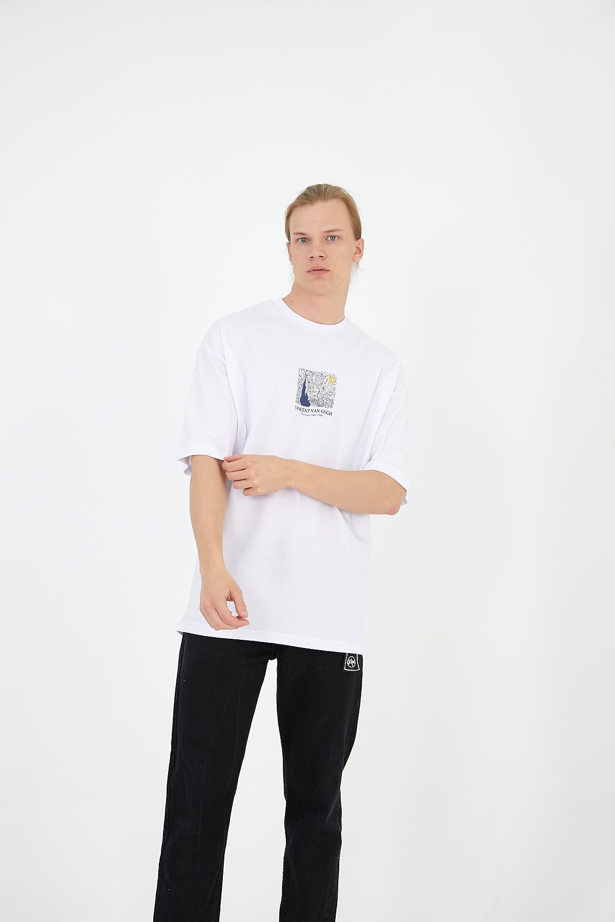 T - SHIRT - STARRY NIGHT - WHITE