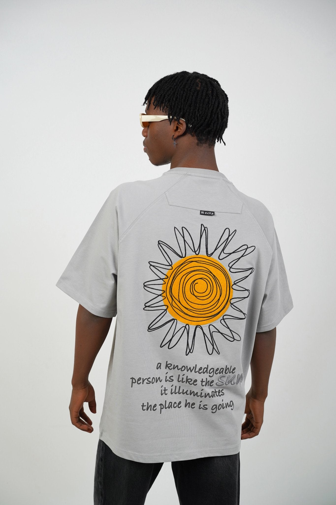 T - SHIRT - THE SUN - GREY