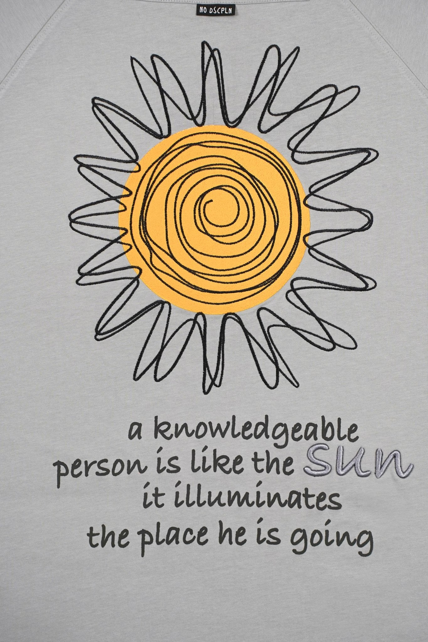 T - SHIRT - THE SUN - GREY