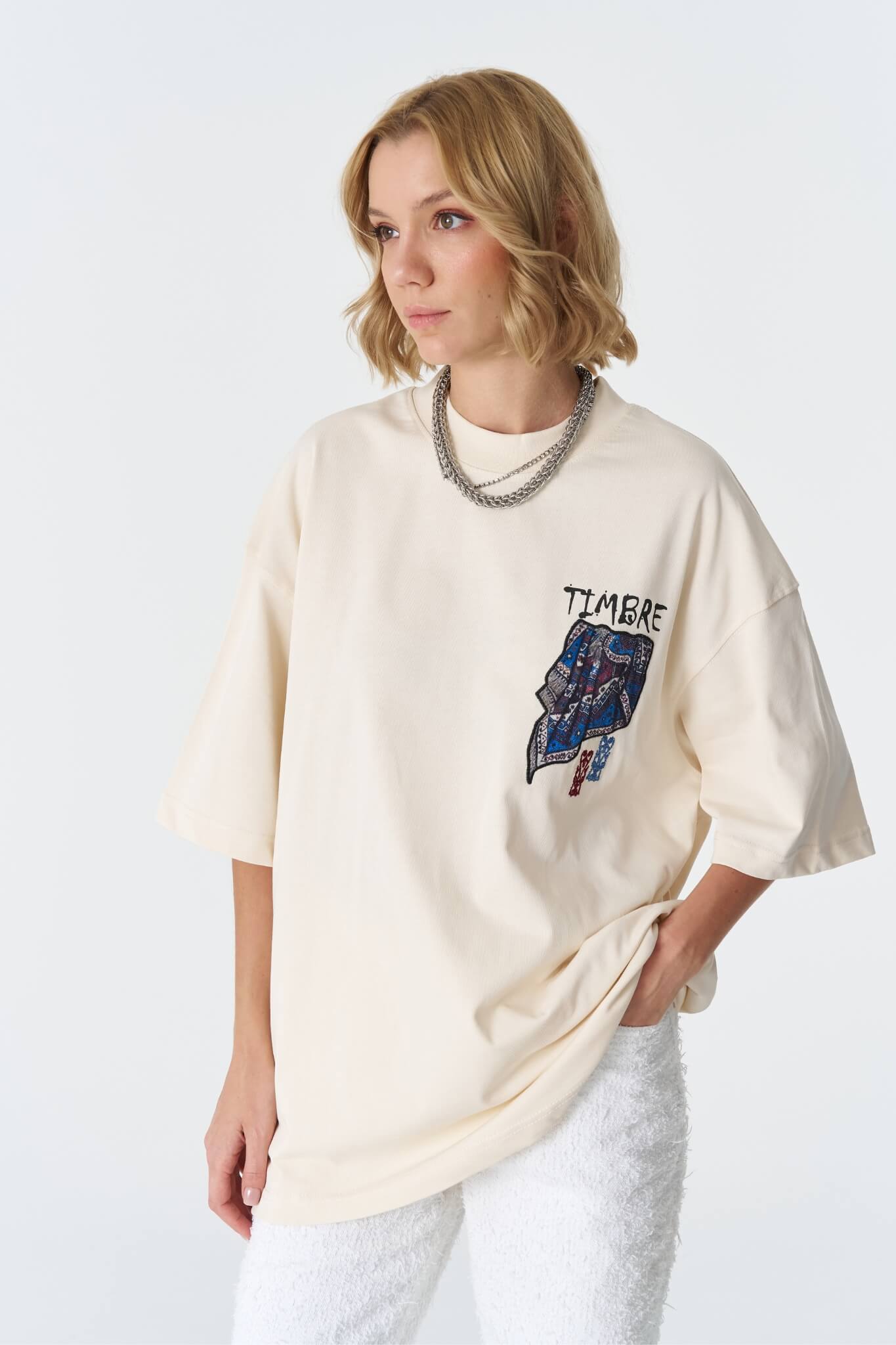 TIME IS FLOWING - OFF WHITE