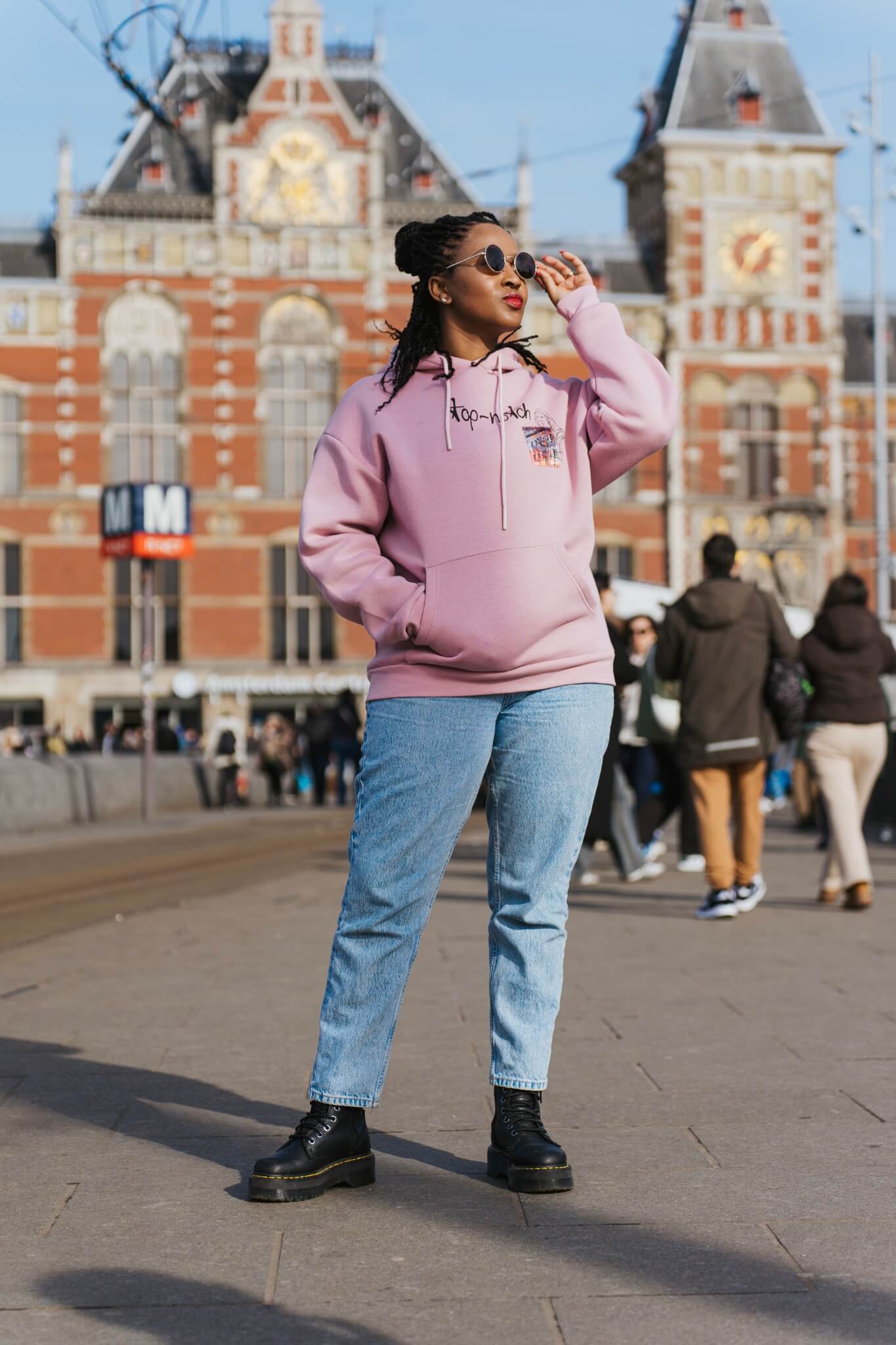 TOP NOTCH MONA - PINK