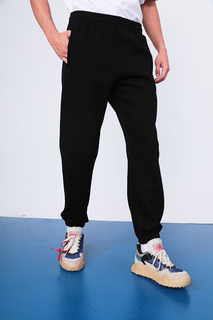 SWEATPANTS - BASIC - BLACK