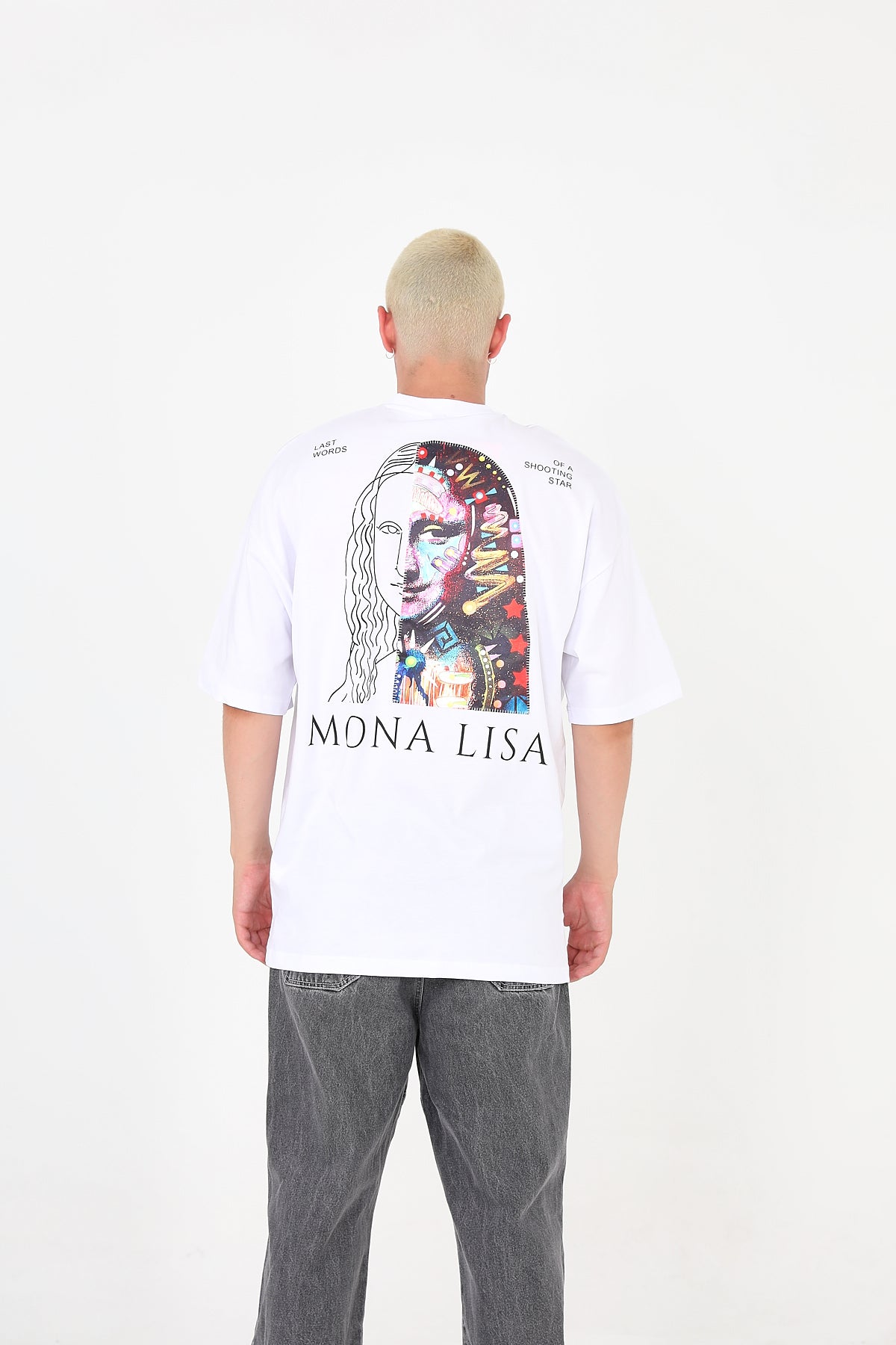 T-SHIRT - THE MONA - WHITE - DYS-Amsterdam