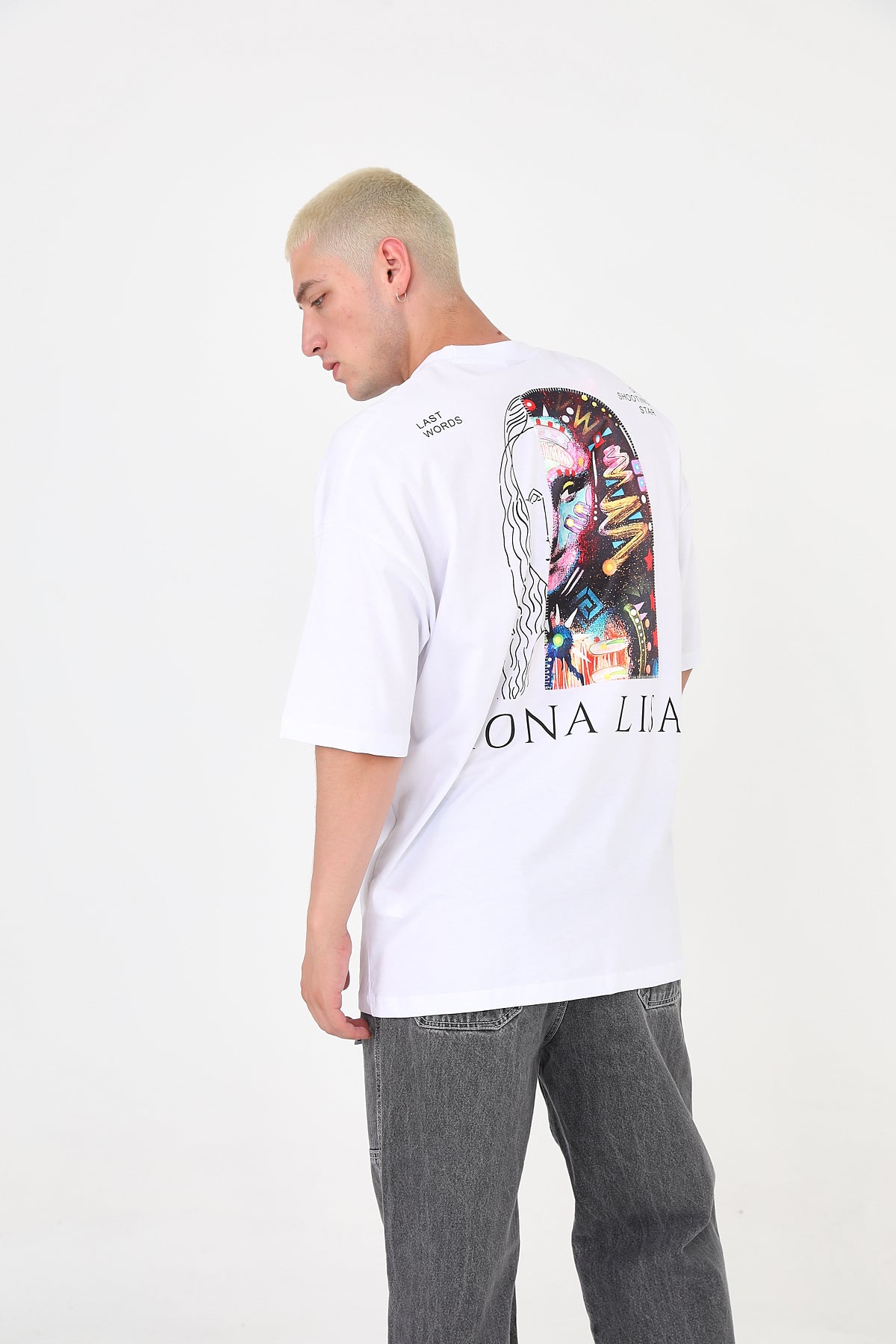 T-SHIRT - THE MONA - WHITE - DYS-Amsterdam