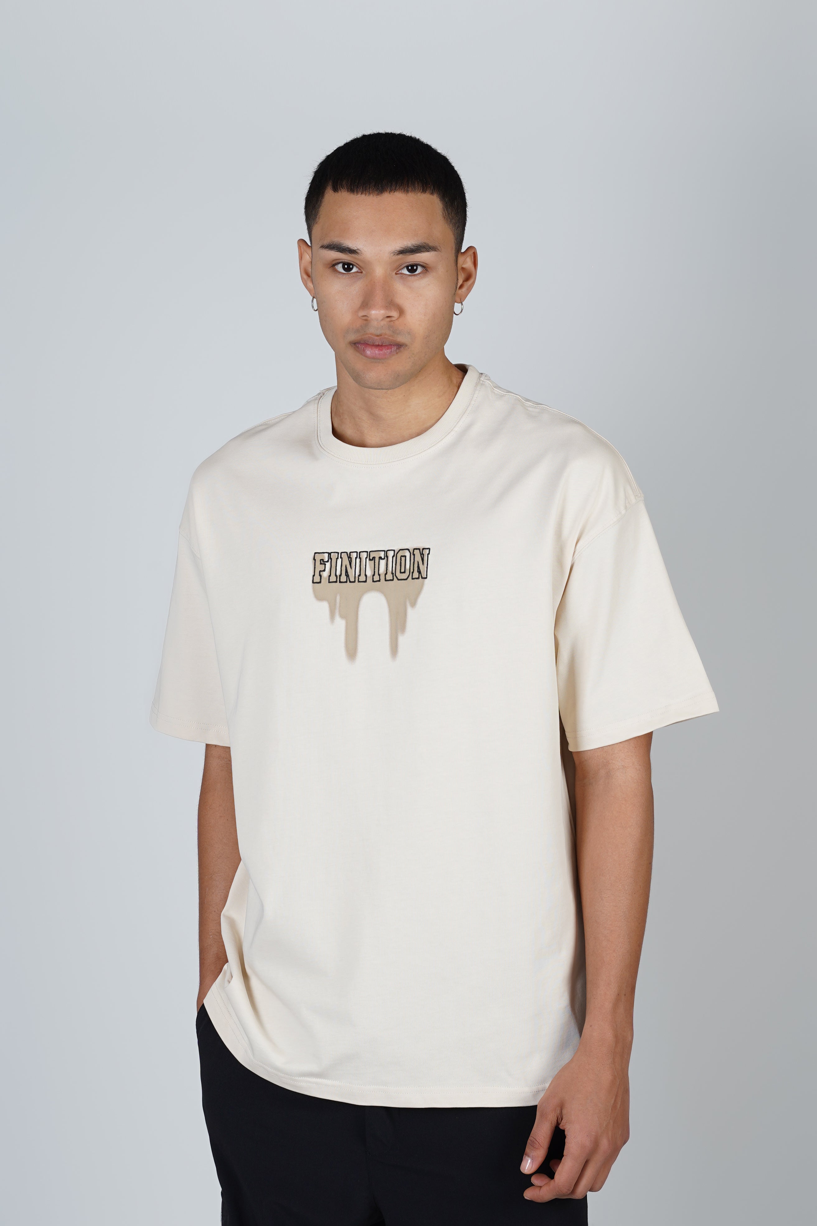 T-SHIRT - FINITON - BEIGE