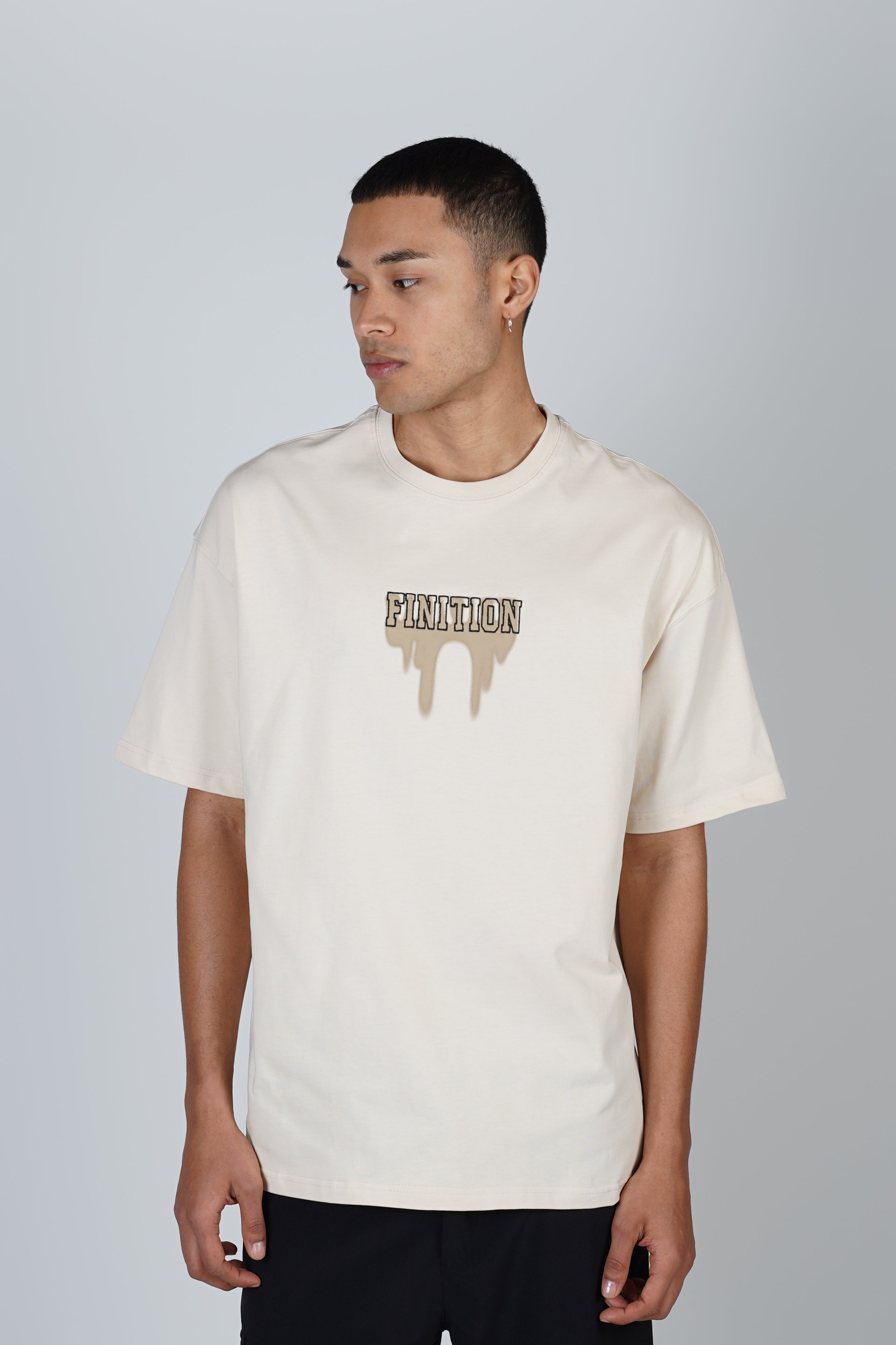 T-SHIRT - FINITON - BEIGE