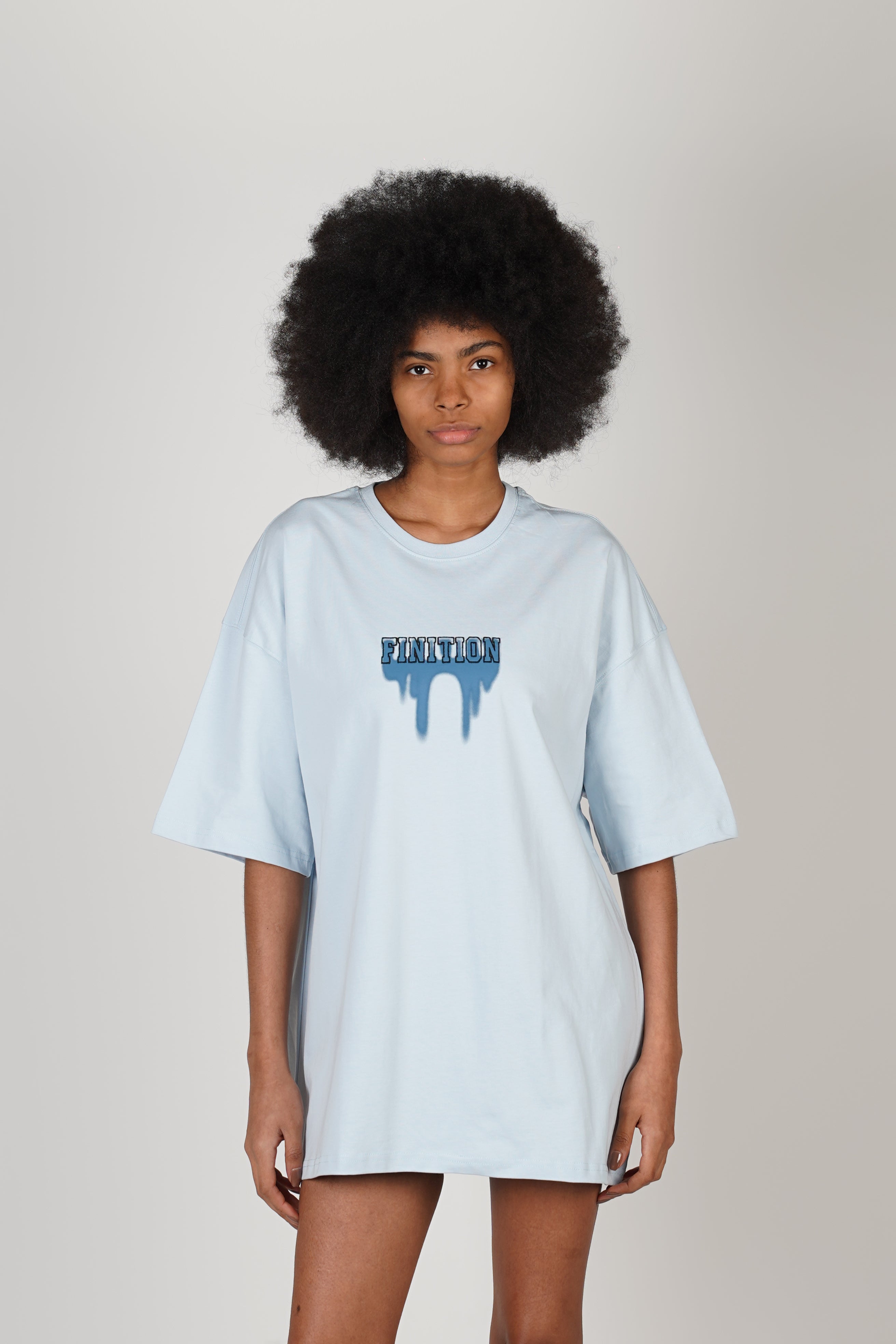 T-SHIRT - FINITON - LIGHTBLUE