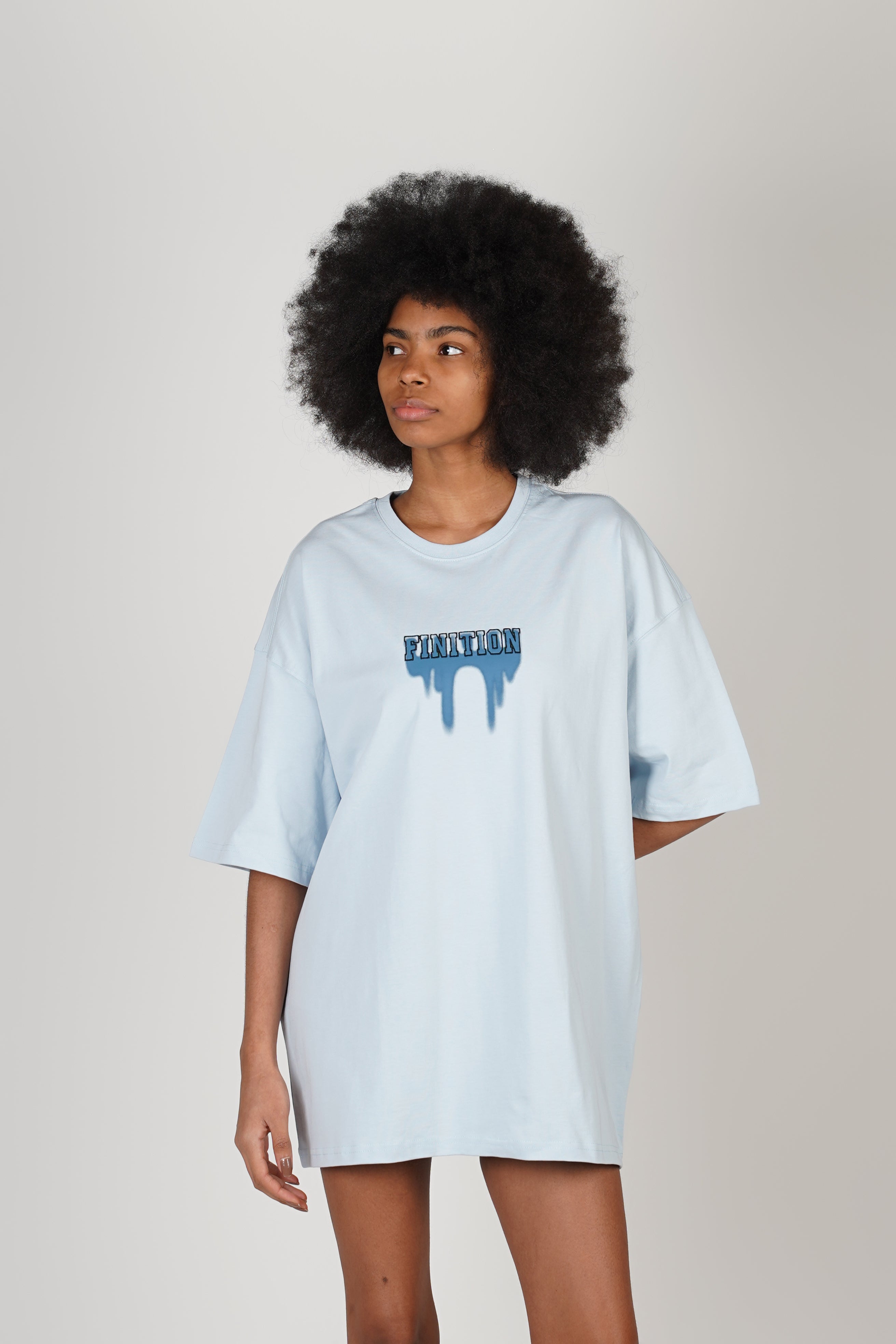 T-SHIRT - FINITON - LIGHTBLUE